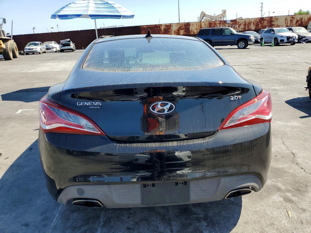 2013 Hyundai Genesis Coupe 2.0t Black vin: KMHHT6KD3DU090588