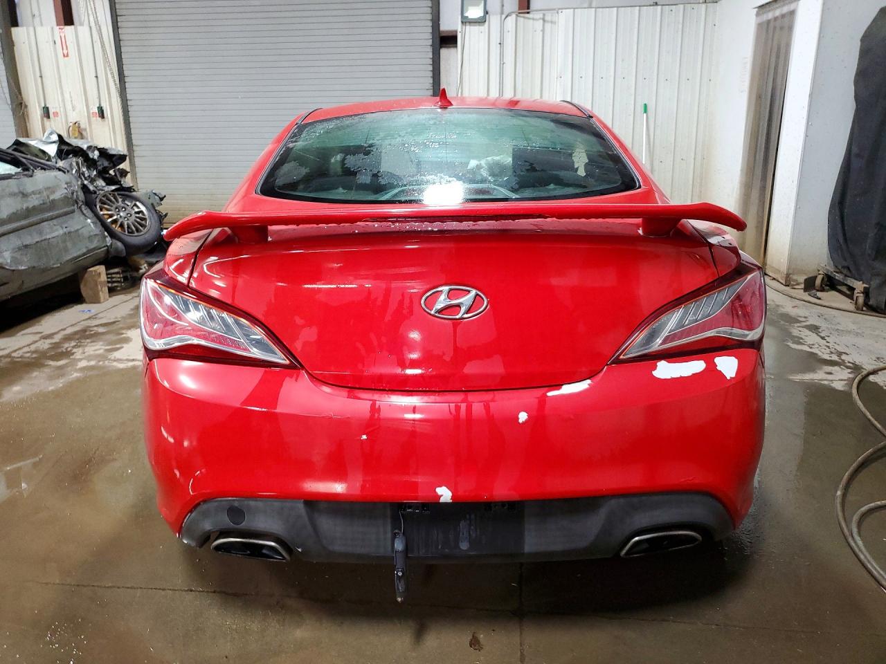 2013 Hyundai Genesis Coupe 2.0t Red vin: KMHHT6KD3DU095256