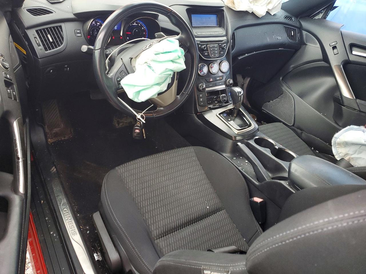2013 Hyundai Genesis Coupe 2.0t Red vin: KMHHT6KD3DU095256