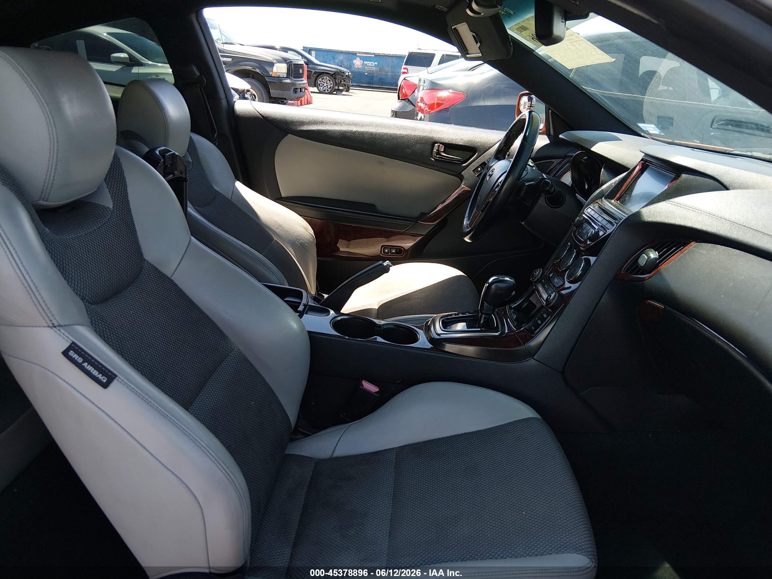 2013 Hyundai Genesis 2.0t Premium Orange vin: KMHHT6KD3DU095290