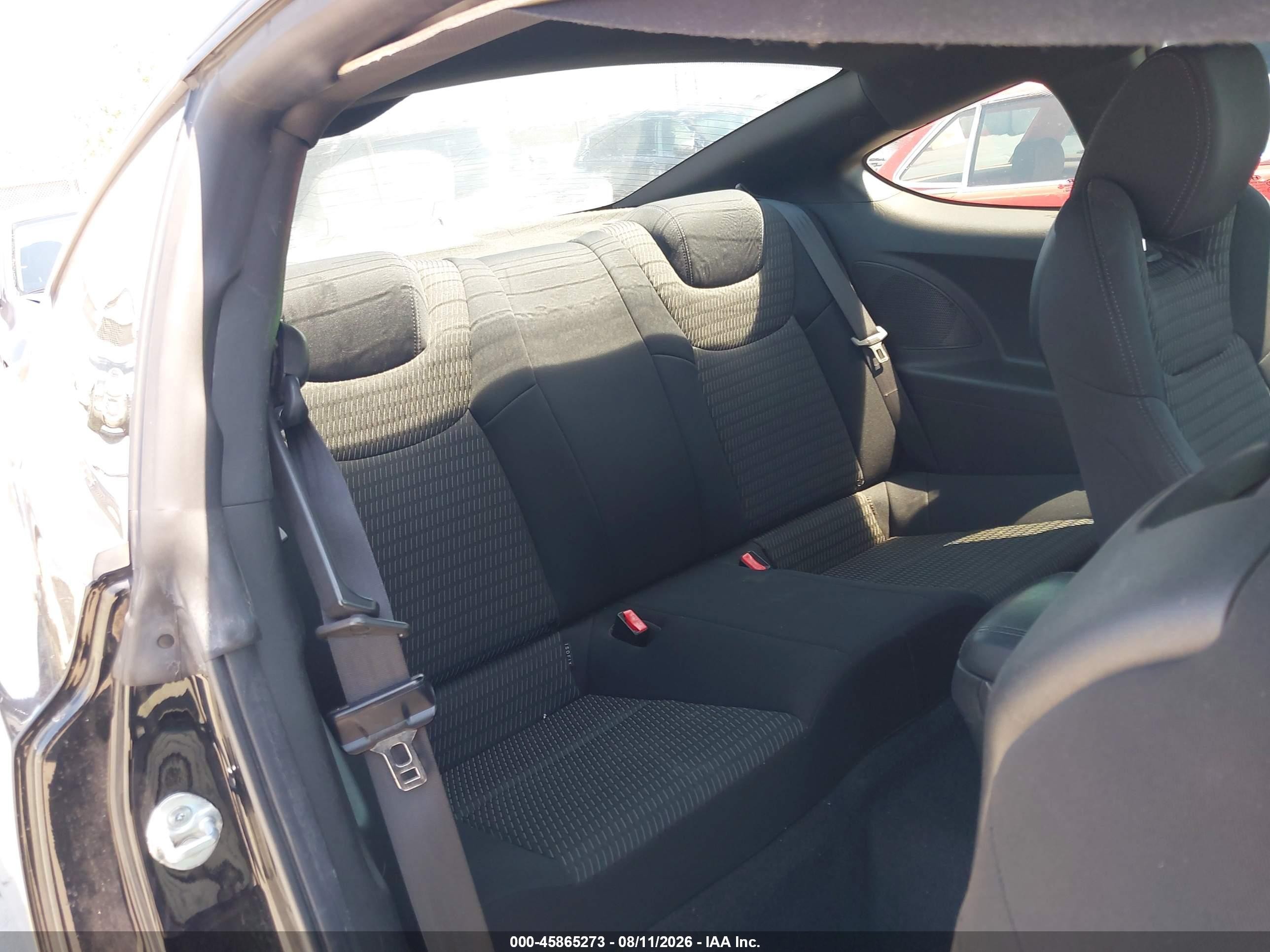 2013 Hyundai Genesis 2.0t Black vin: KMHHT6KD3DU096214