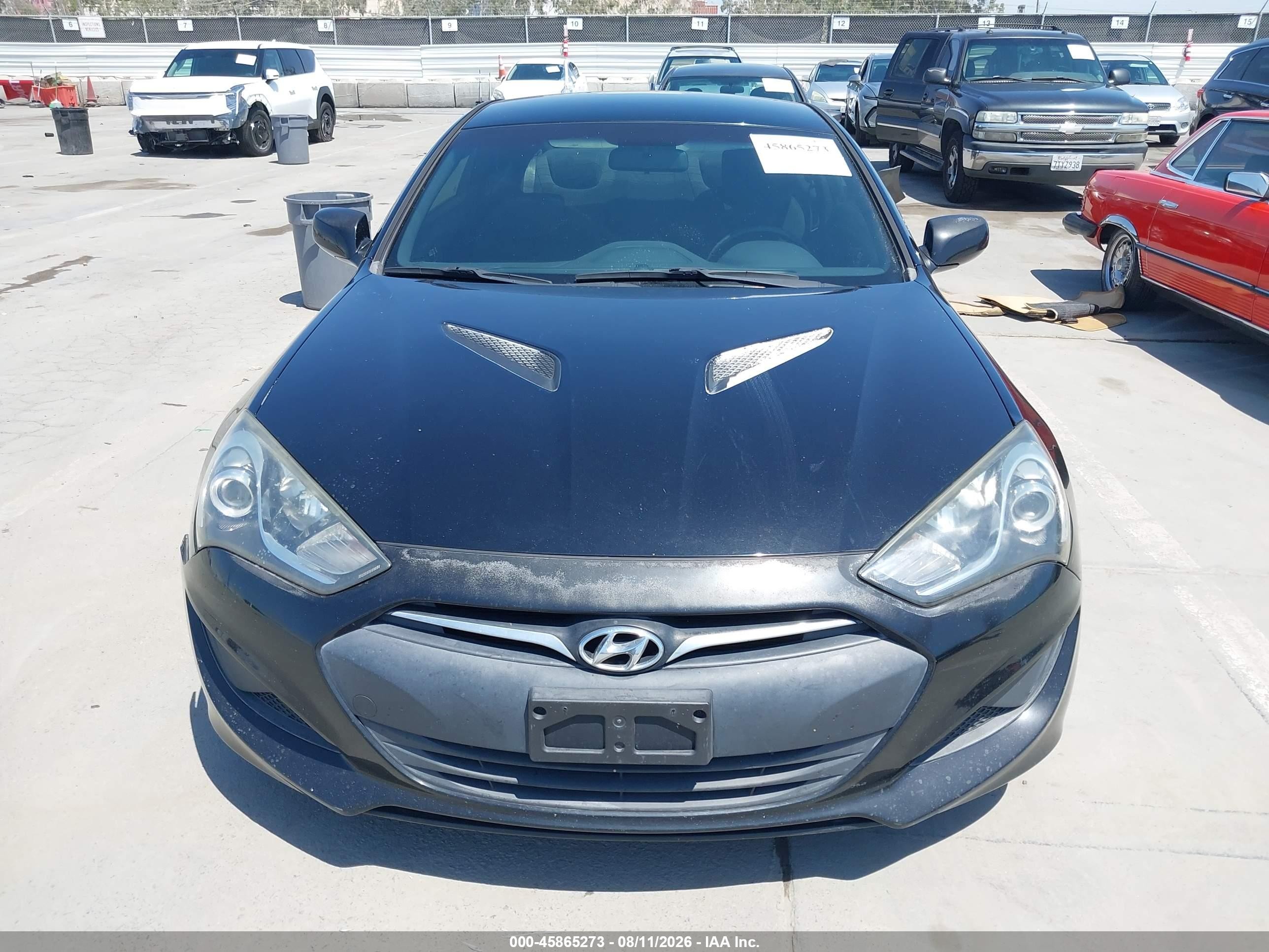 2013 Hyundai Genesis 2.0t Black vin: KMHHT6KD3DU096214