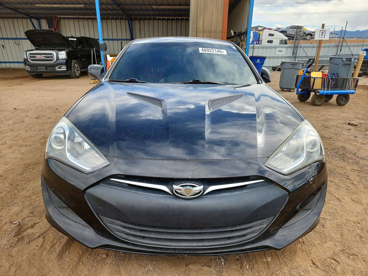 2013 Hyundai Genesis Coupe 2.0t Black vin: KMHHT6KD3DU103680