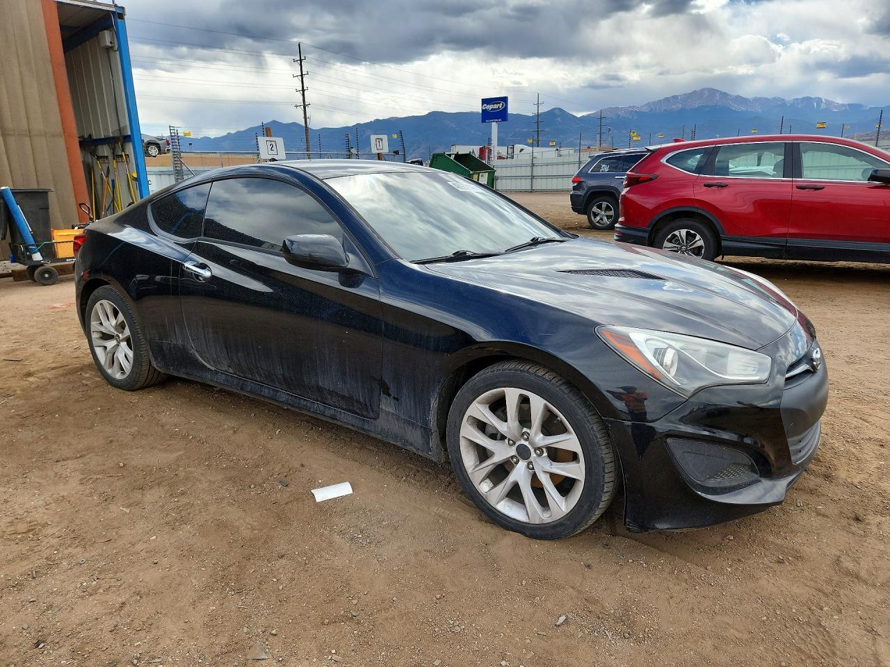 2013 Hyundai Genesis Coupe 2.0t Black vin: KMHHT6KD3DU103680