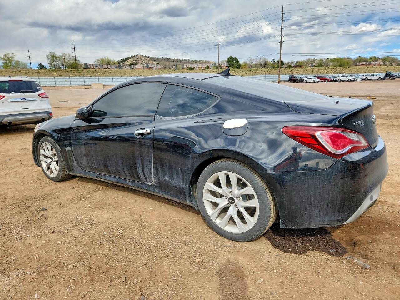 2013 Hyundai Genesis Coupe 2.0t Black vin: KMHHT6KD3DU103680
