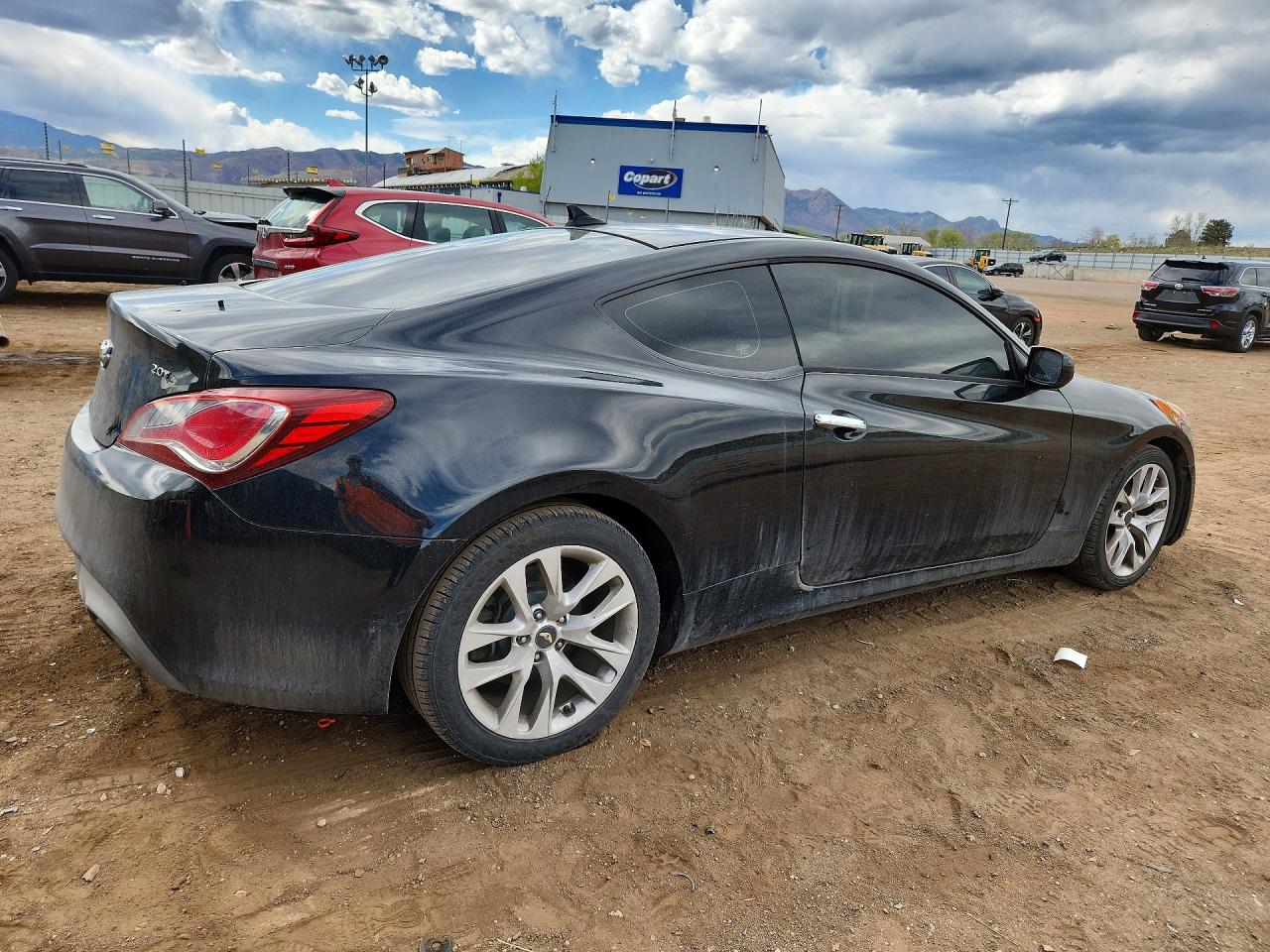 2013 Hyundai Genesis Coupe 2.0t Black vin: KMHHT6KD3DU103680