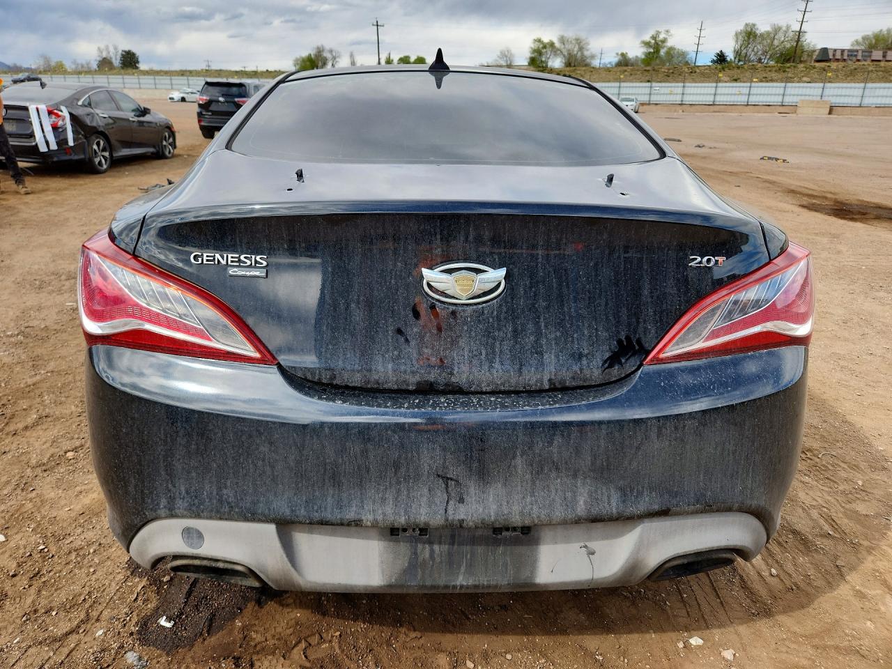 2013 Hyundai Genesis Coupe 2.0t Black vin: KMHHT6KD3DU103680