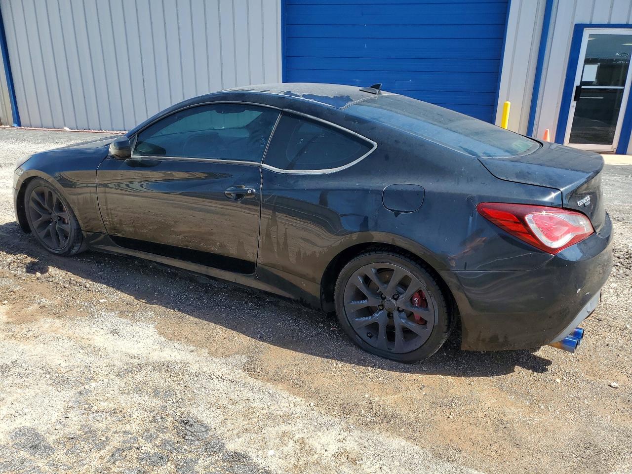 2014 Hyundai Genesis Coupe 2.0t Black vin: KMHHT6KD3EU121243