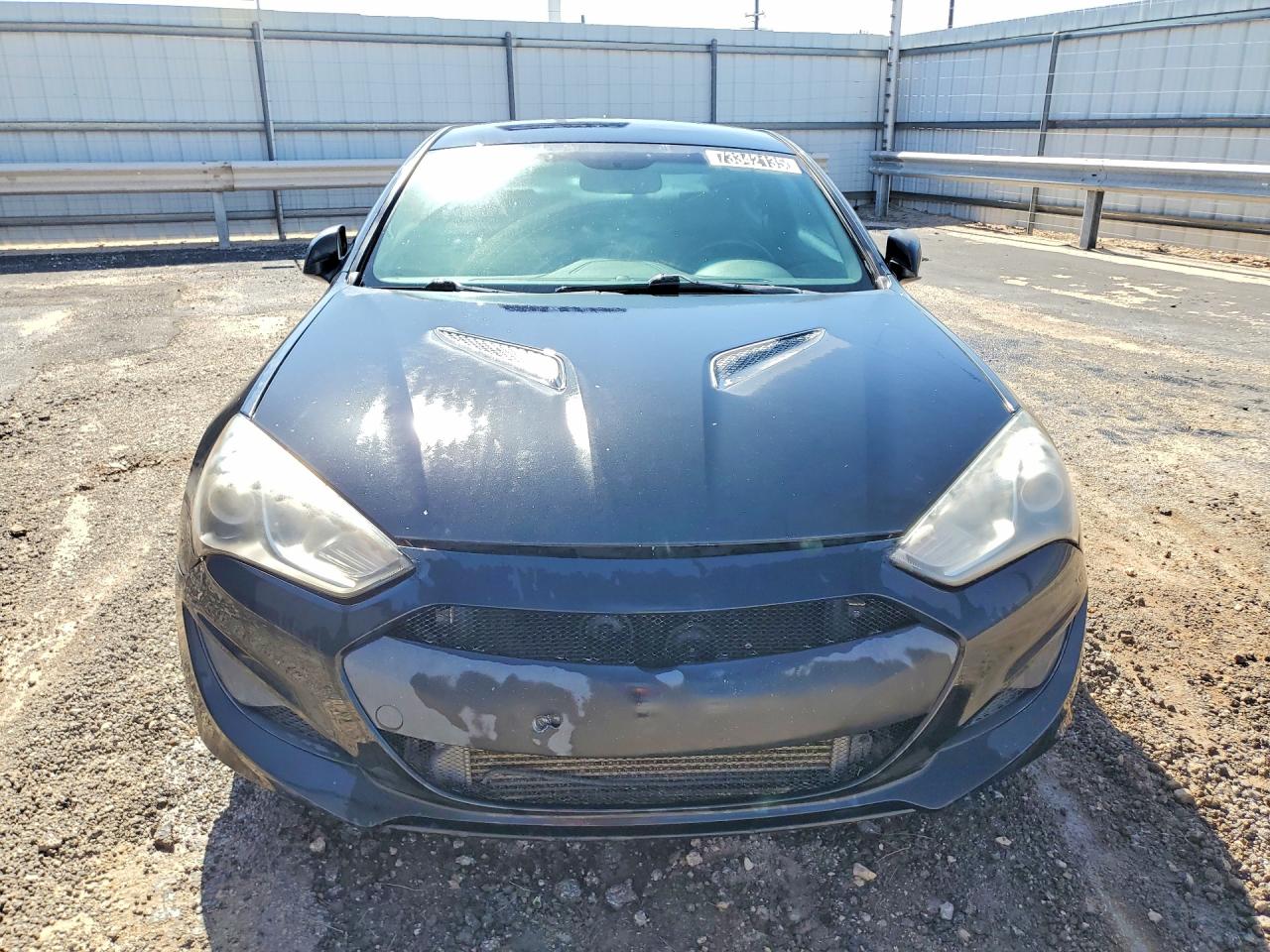 2014 Hyundai Genesis Coupe 2.0t Black vin: KMHHT6KD3EU121243