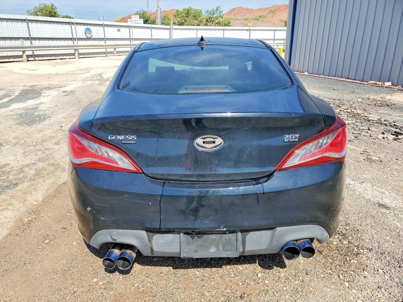 2014 Hyundai Genesis Coupe 2.0t Black vin: KMHHT6KD3EU121243