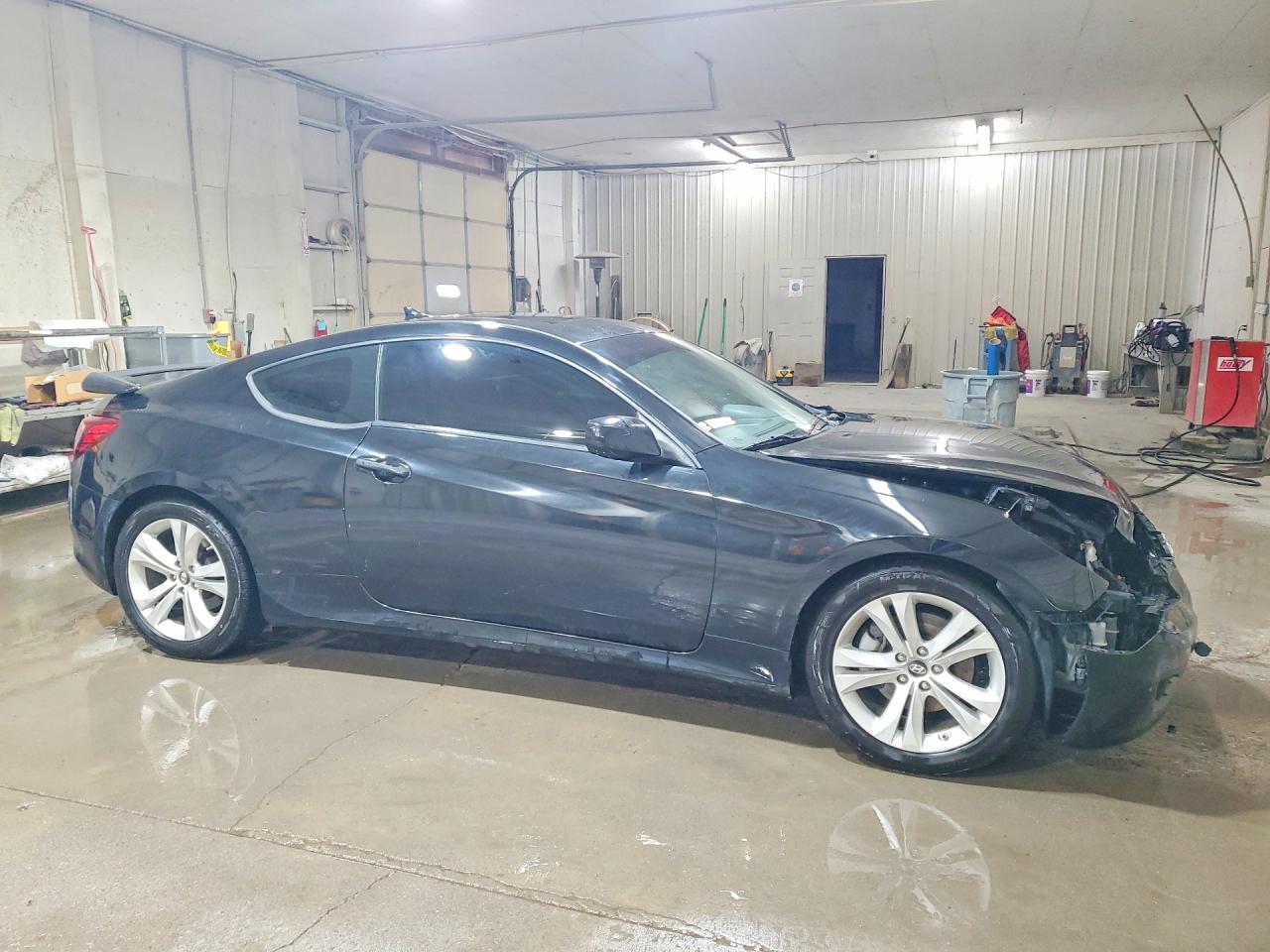 2010 Hyundai Genesis Coupe 2.0t Black vin: KMHHT6KD4AU033974