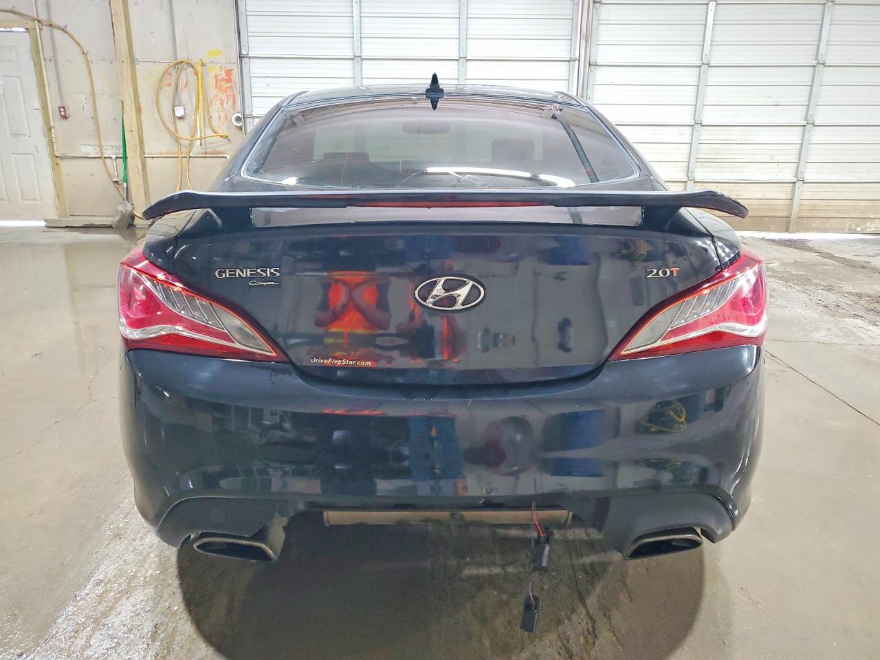 2010 Hyundai Genesis Coupe 2.0t Black vin: KMHHT6KD4AU033974