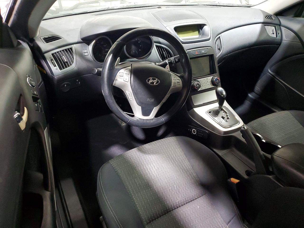 2010 Hyundai Genesis Coupe 2.0t Black vin: KMHHT6KD4AU033974