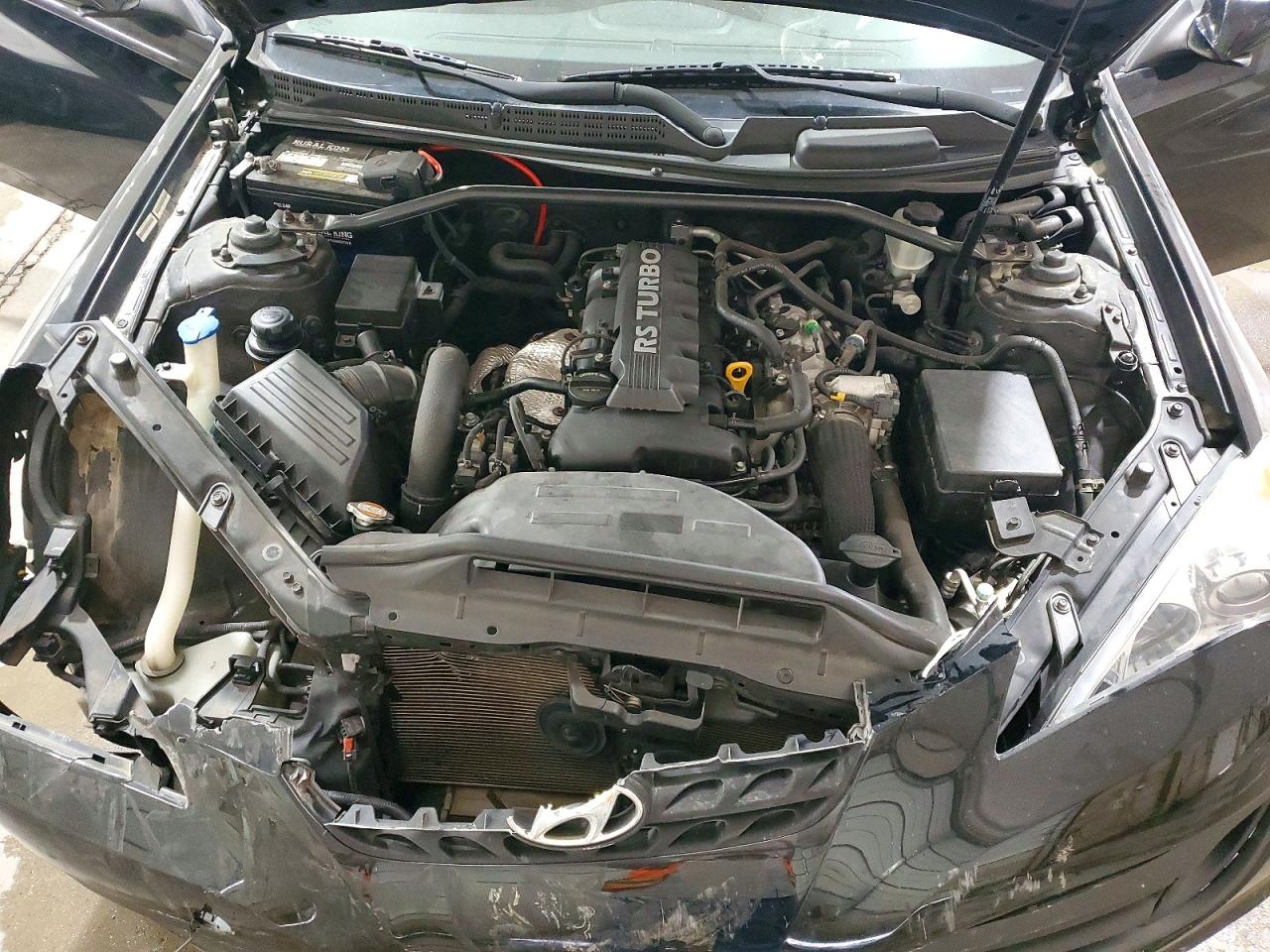 2010 Hyundai Genesis Coupe 2.0t Black vin: KMHHT6KD4AU033974