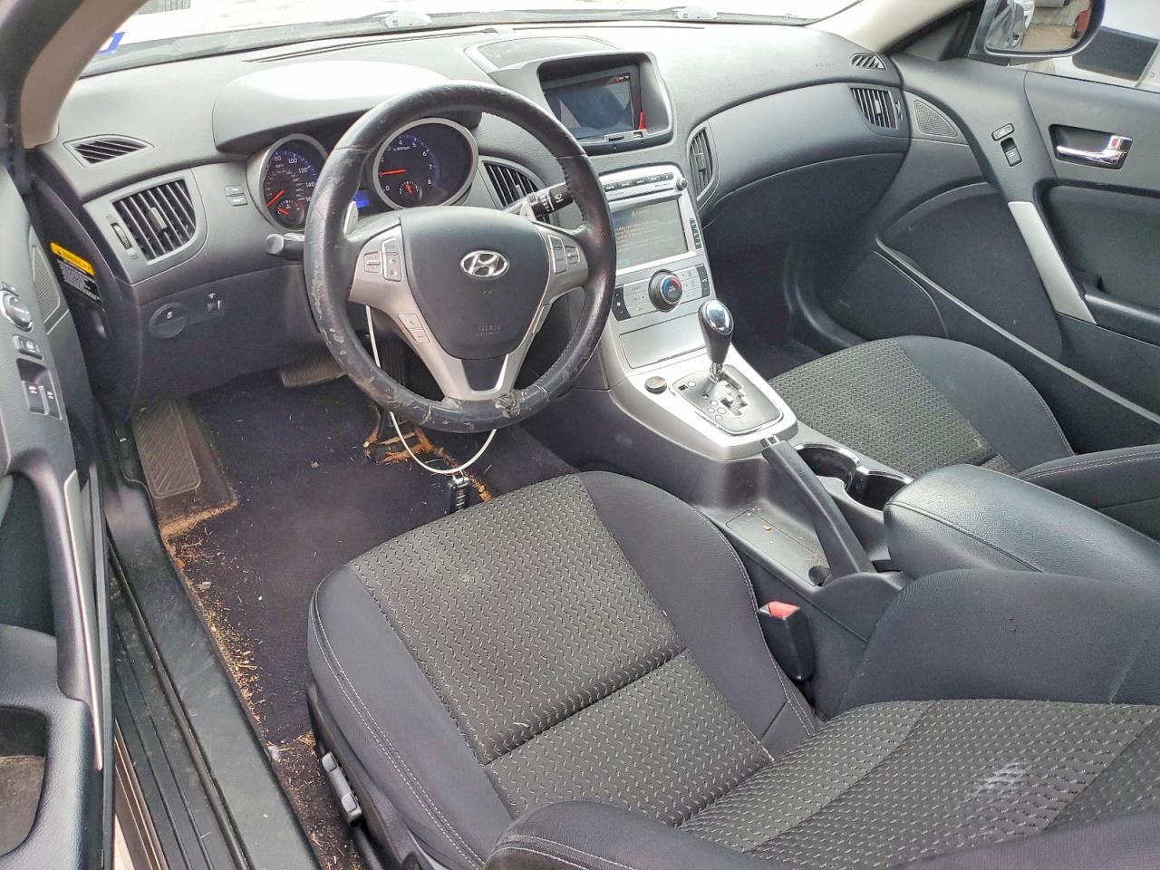 2010 Hyundai Genesis Coupe 2.0t Premium Gray vin: KMHHT6KD4AU037877