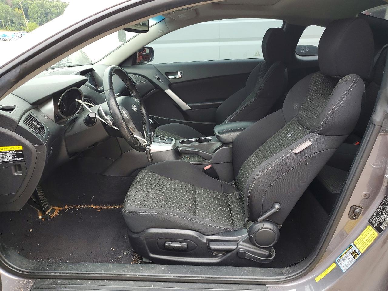 2010 Hyundai Genesis Coupe 2.0t Premium Gray vin: KMHHT6KD4AU037877