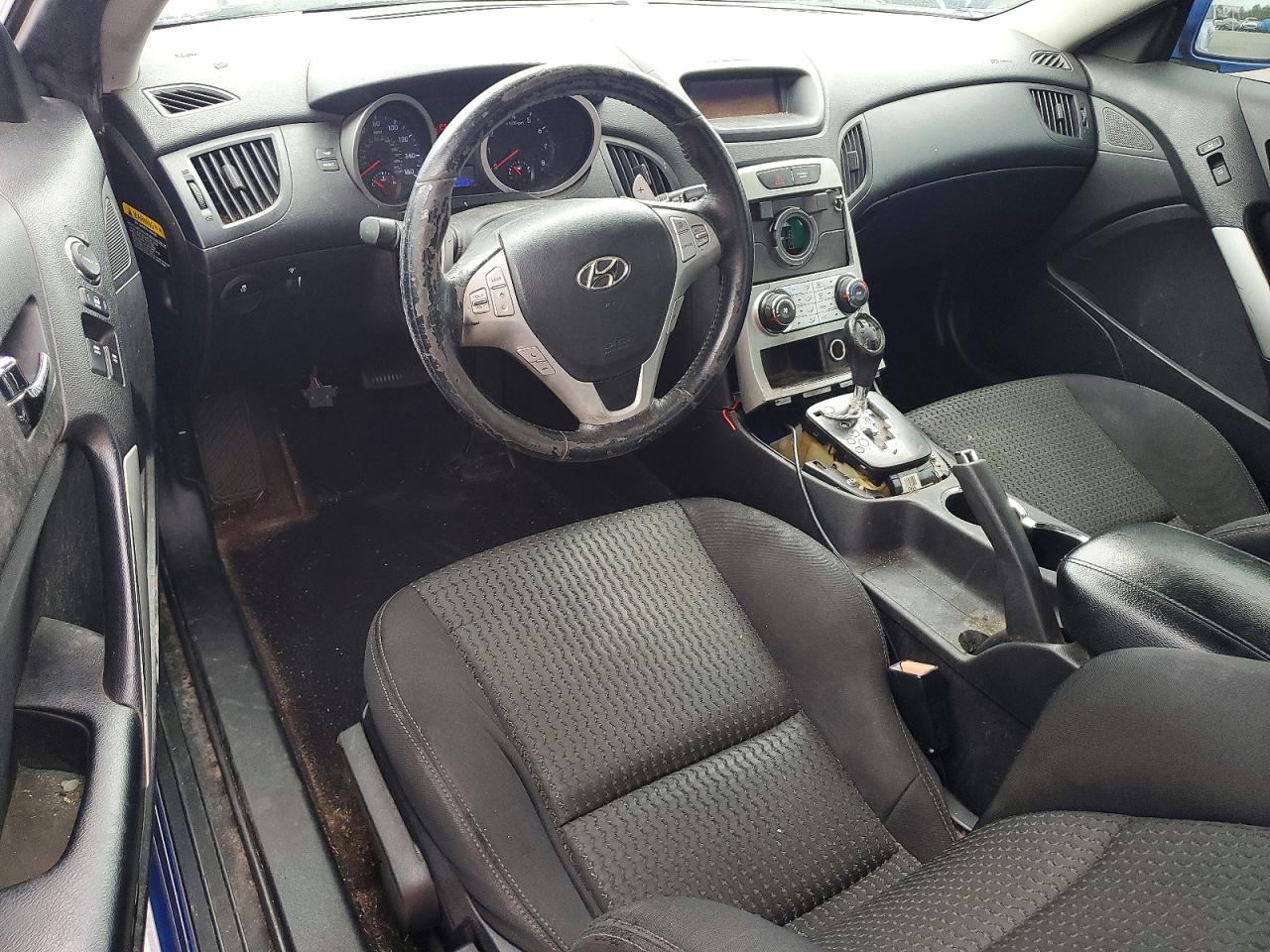 2010 Hyundai Genesis Coupe 2.0t Синий vin: KMHHT6KD4AU039273