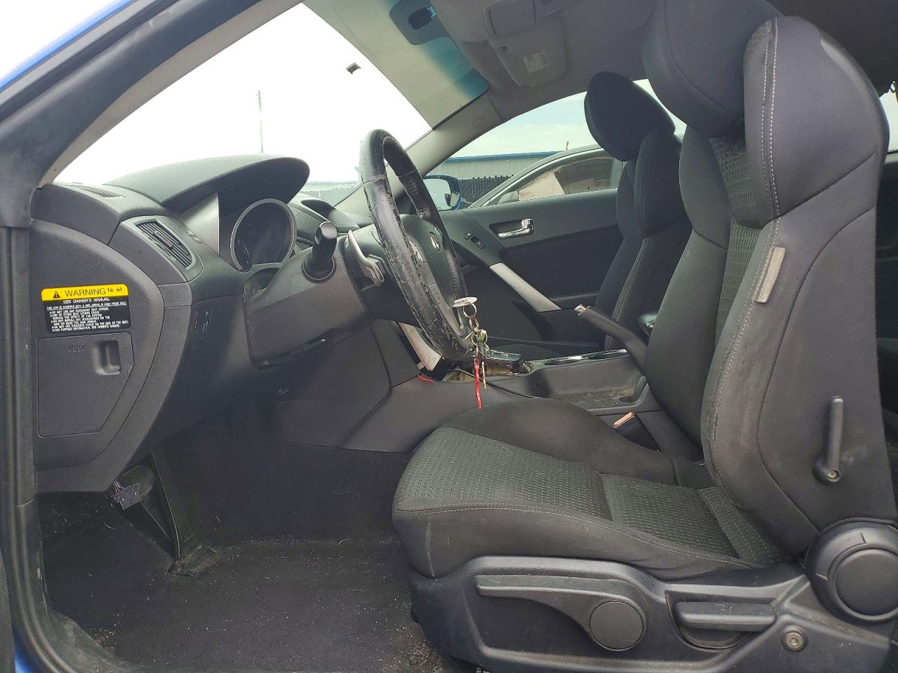 2010 Hyundai Genesis Coupe 2.0t Синий vin: KMHHT6KD4AU039273