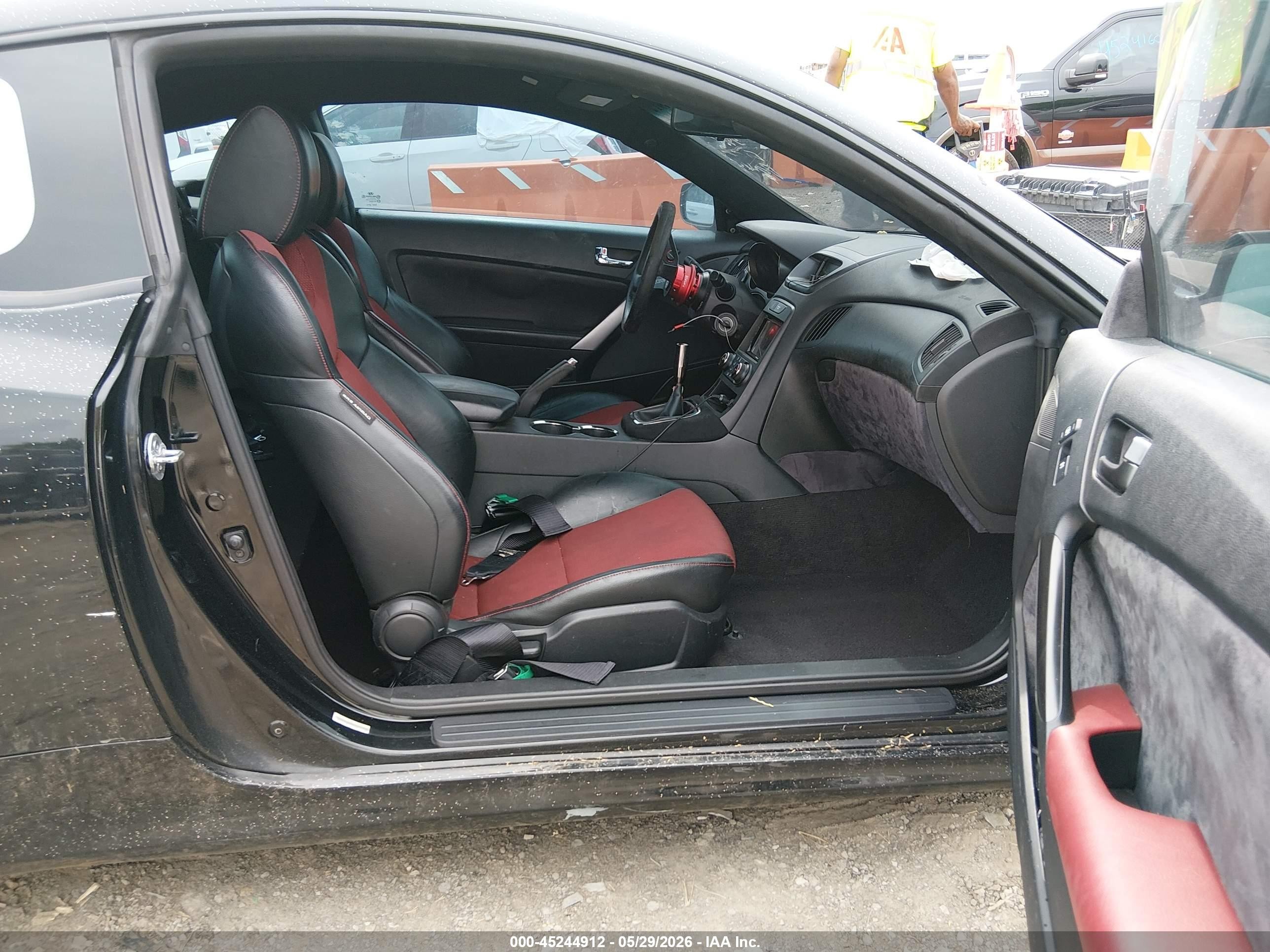 2011 Hyundai Genesis 2.0t R-spec Черный vin: KMHHT6KD4BU054261