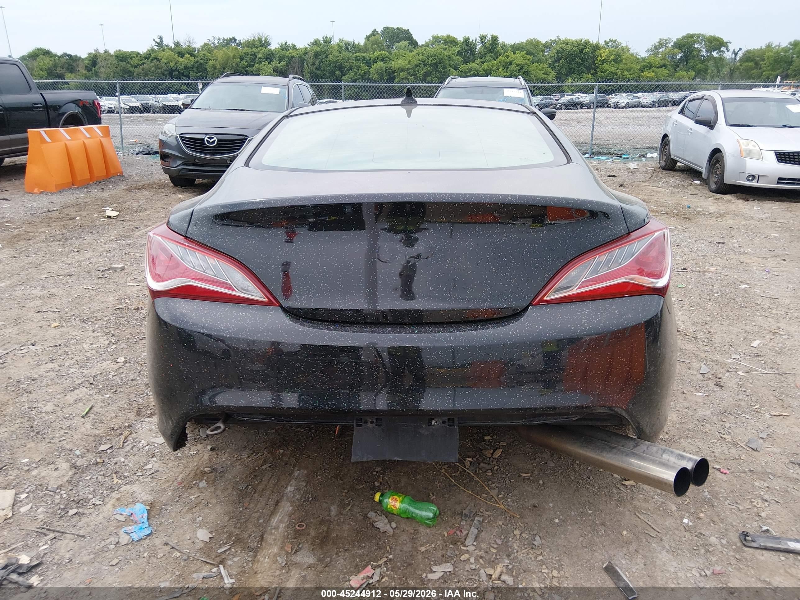 2011 Hyundai Genesis 2.0t R-spec Черный vin: KMHHT6KD4BU054261