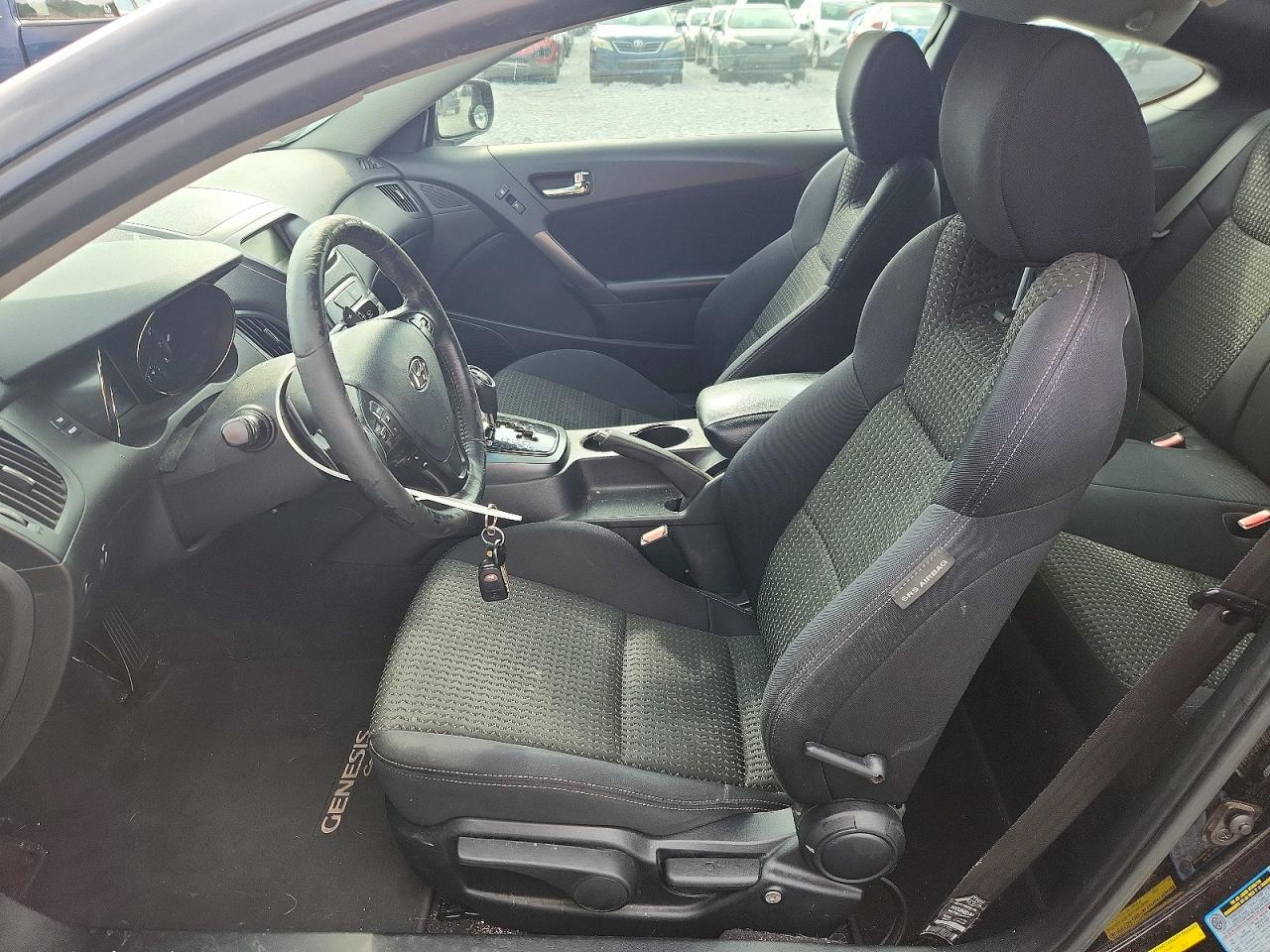 2012 Hyundai Genesis Coupe 2.0t Black vin: KMHHT6KD4CU070431