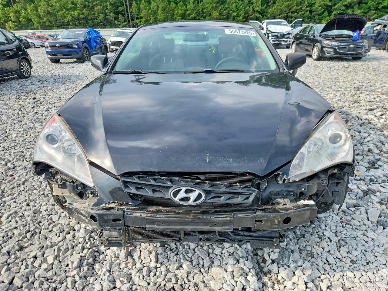 2012 Hyundai Genesis Coupe 2.0t Black vin: KMHHT6KD4CU070431