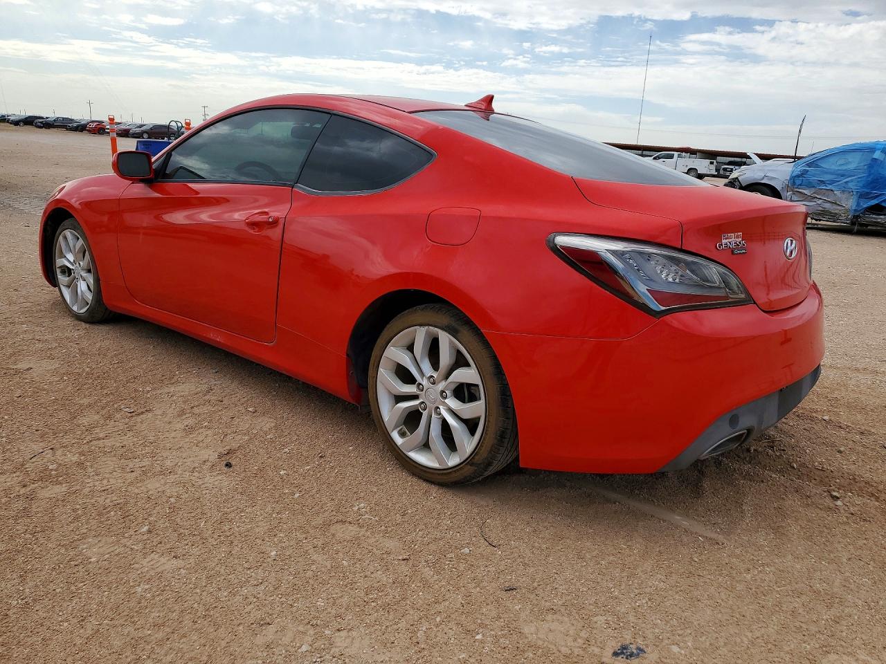 2012 Hyundai Genesis Coupe 2.0t Red vin: KMHHT6KD4CU076990