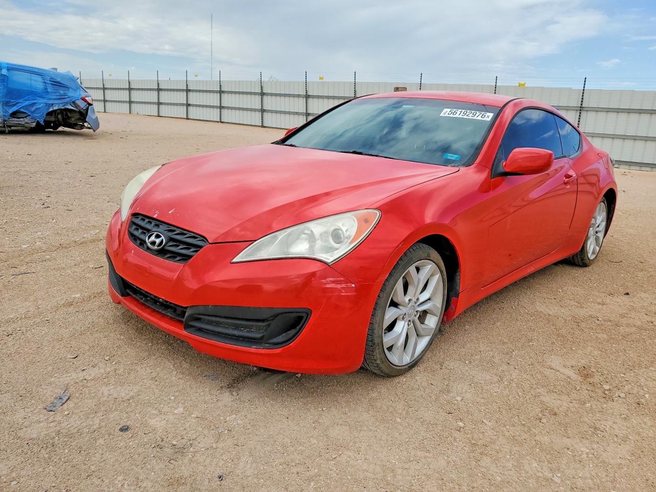 2012 Hyundai Genesis Coupe 2.0t Red vin: KMHHT6KD4CU076990