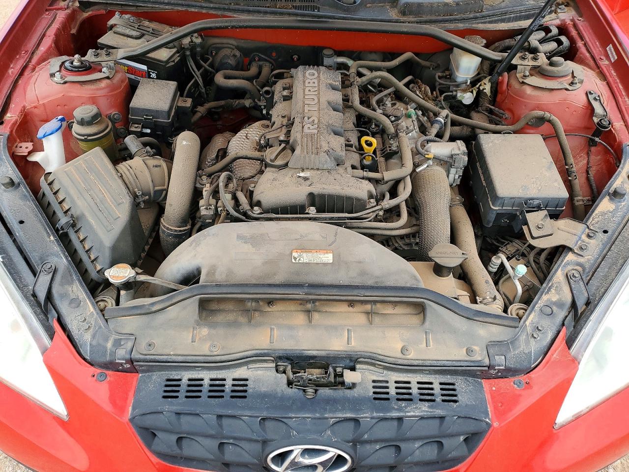 2012 Hyundai Genesis Coupe 2.0t Red vin: KMHHT6KD4CU076990
