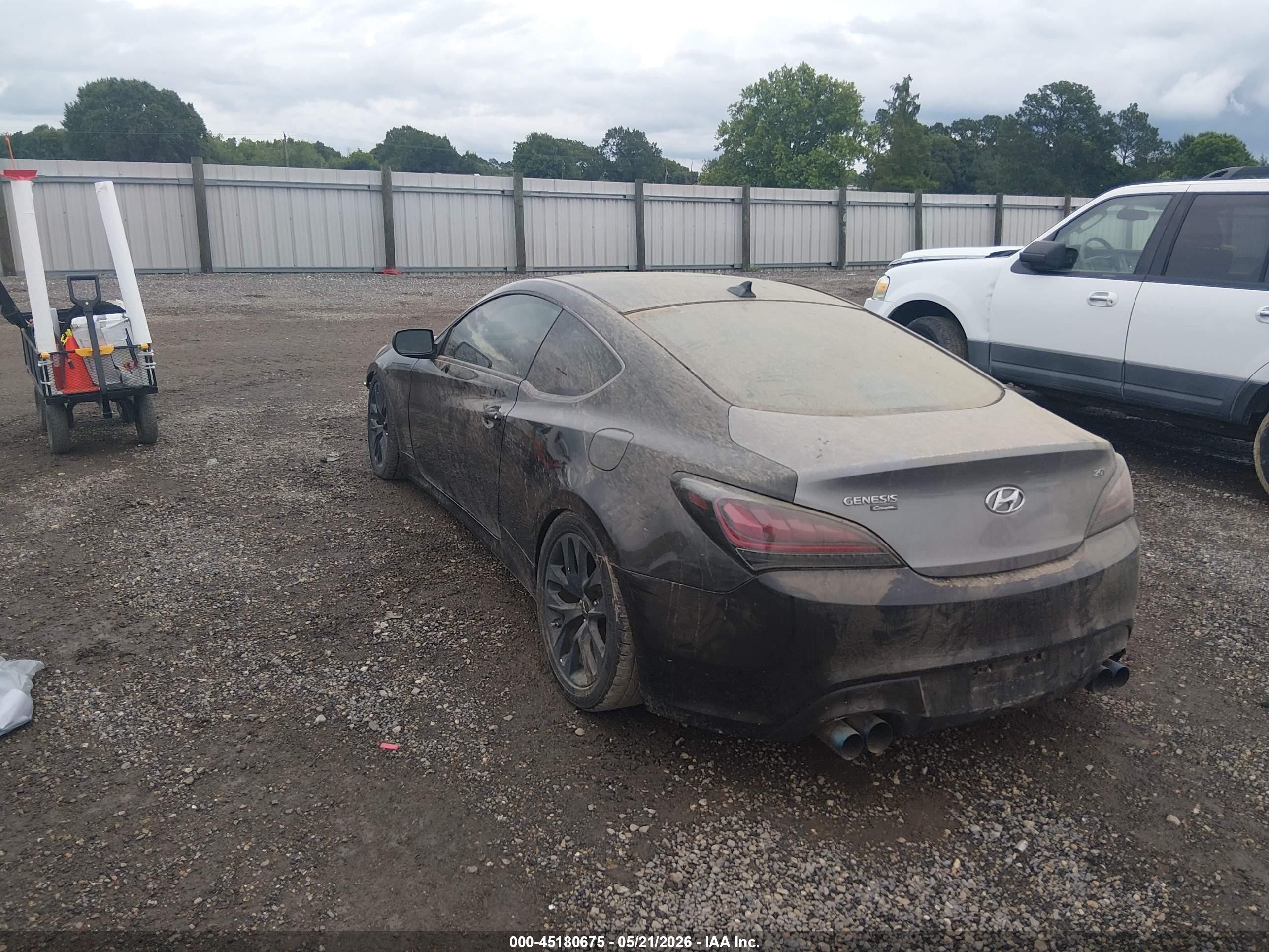 2013 Hyundai Genesis 2.0t Premium Black vin: KMHHT6KD4DU080507