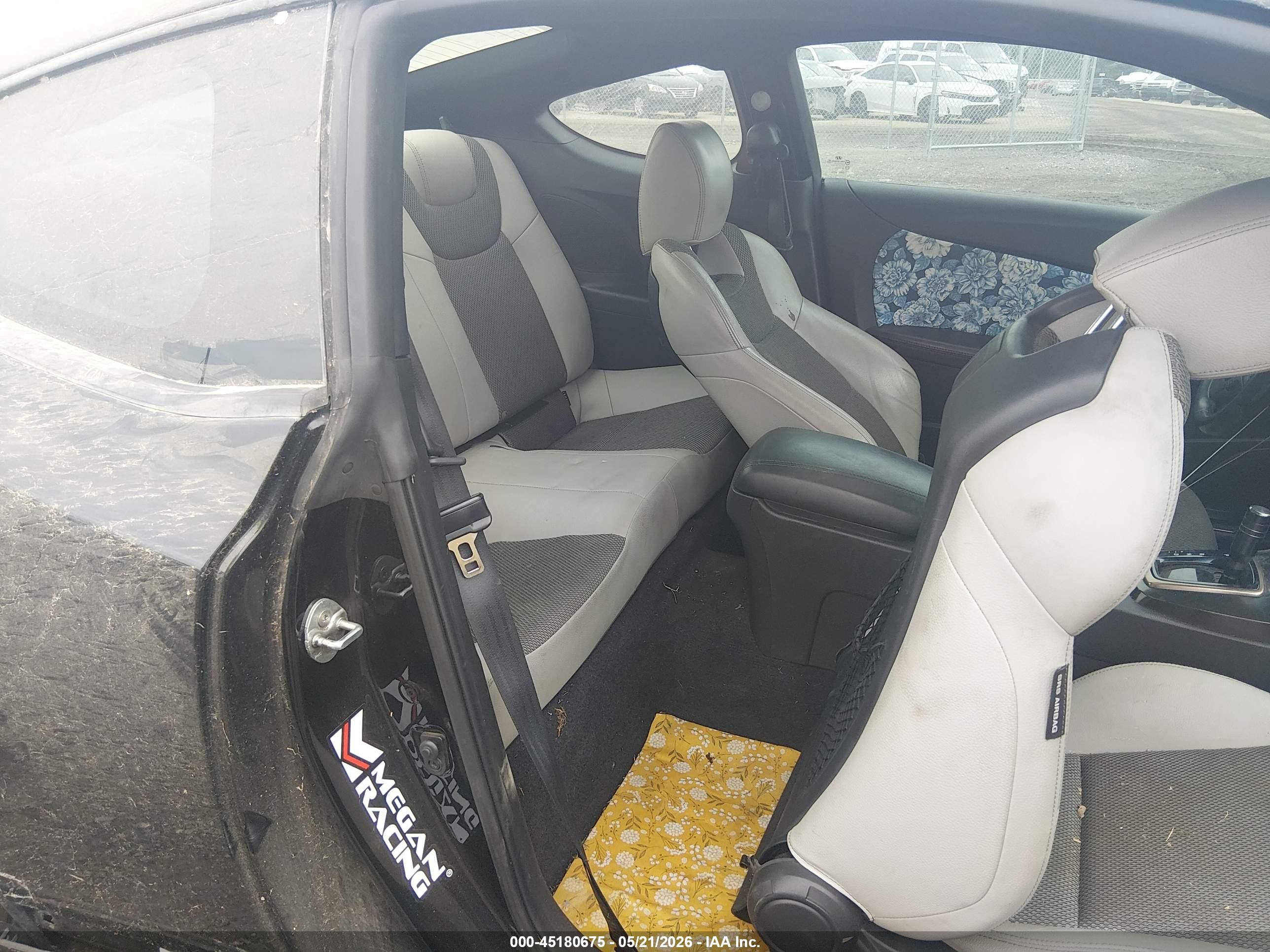 2013 Hyundai Genesis 2.0t Premium Black vin: KMHHT6KD4DU080507