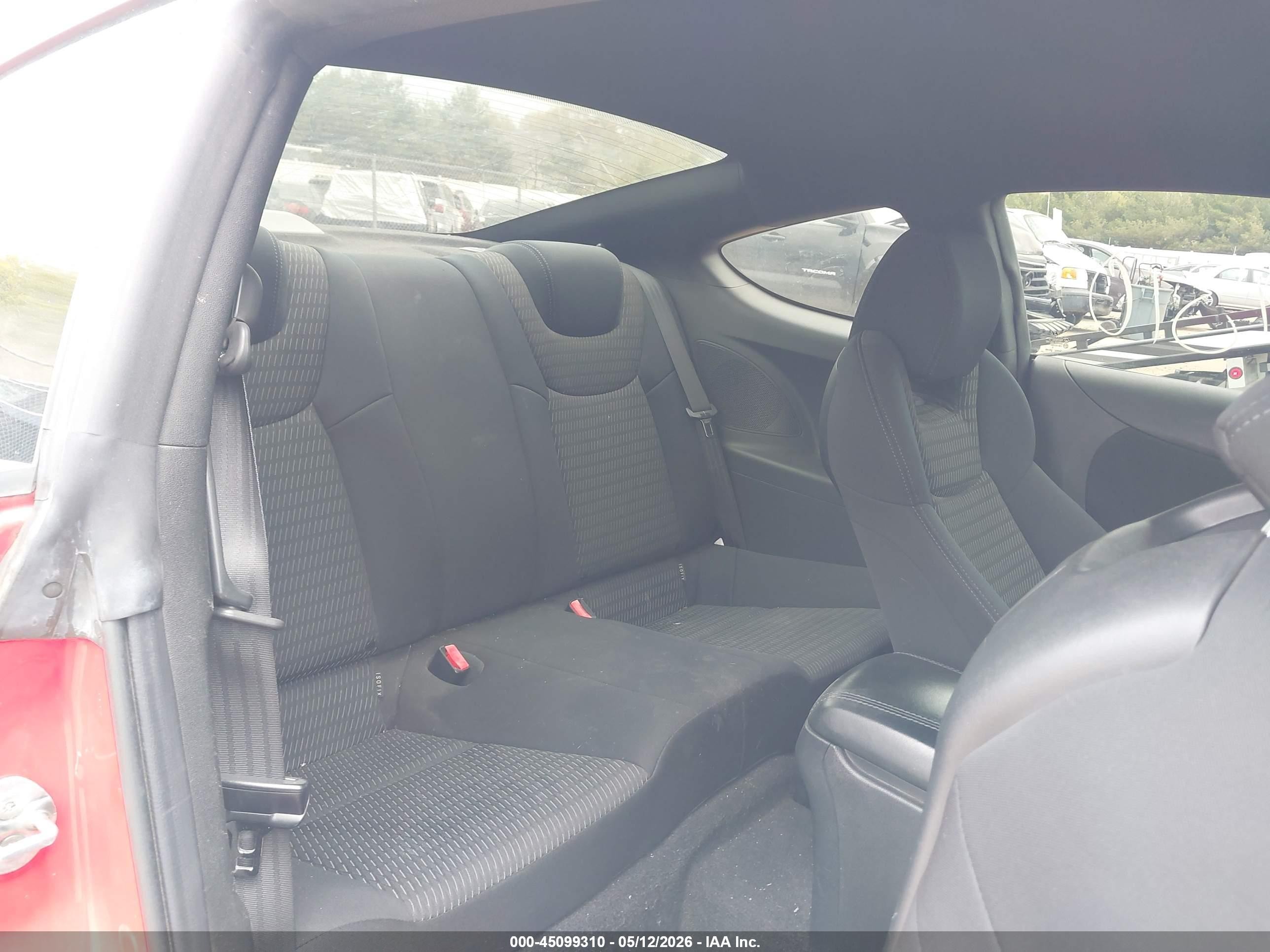 2013 Hyundai Genesis 2.0t Red vin: KMHHT6KD4DU091975