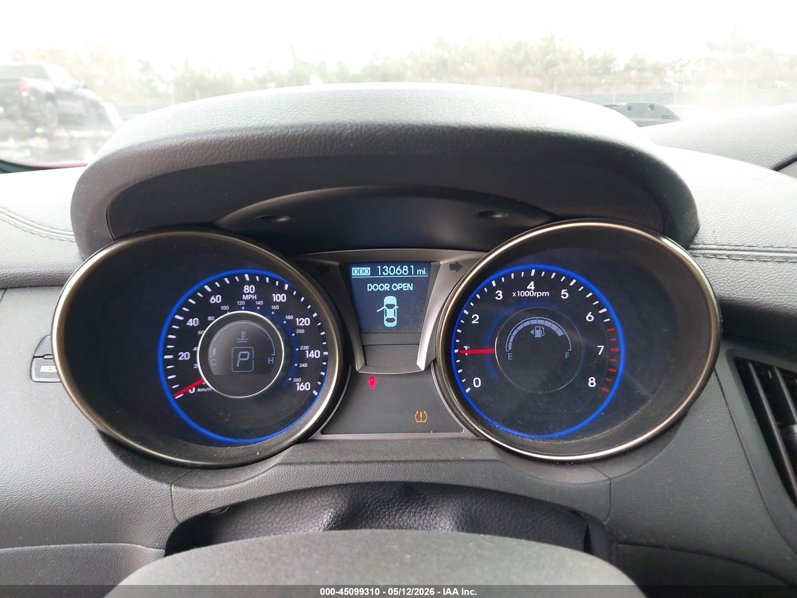 2013 Hyundai Genesis 2.0t Red vin: KMHHT6KD4DU091975