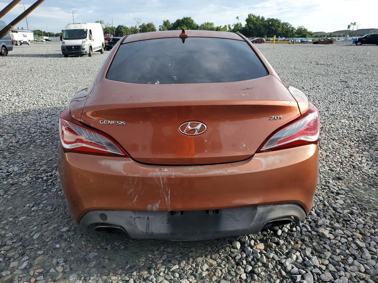 2013 Hyundai Genesis Coupe 2.0t Premium Orange vin: KMHHT6KD4DU094567
