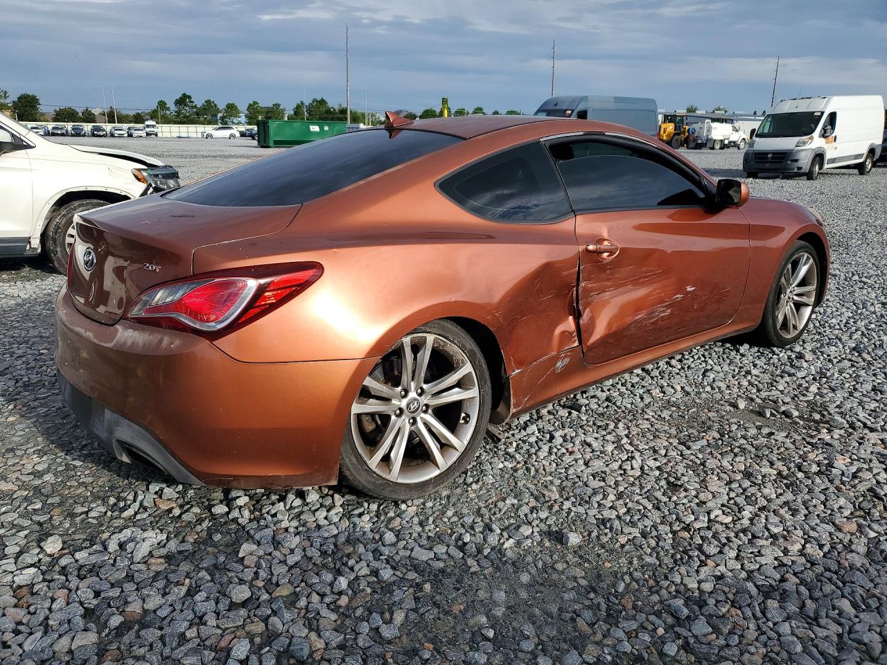 2013 Hyundai Genesis Coupe 2.0t Premium Orange vin: KMHHT6KD4DU094567