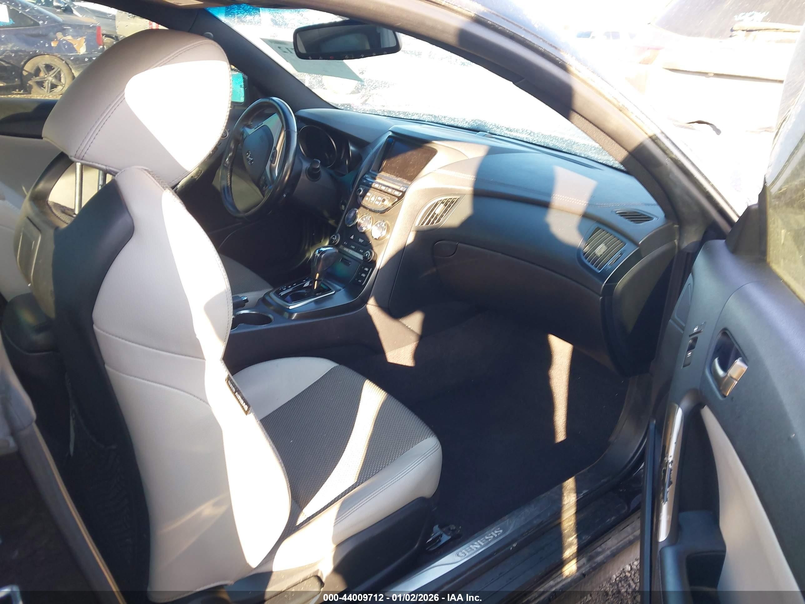 2013 Hyundai Genesis 2.0t Premium Black vin: KMHHT6KD4DU096724