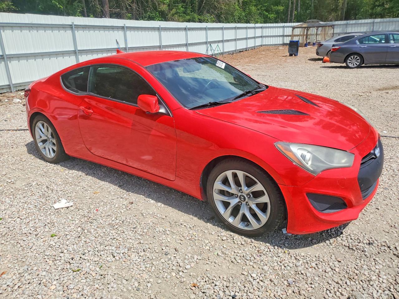 2013 Hyundai Genesis Coupe 2.0t Красный vin: KMHHT6KD4DU109083