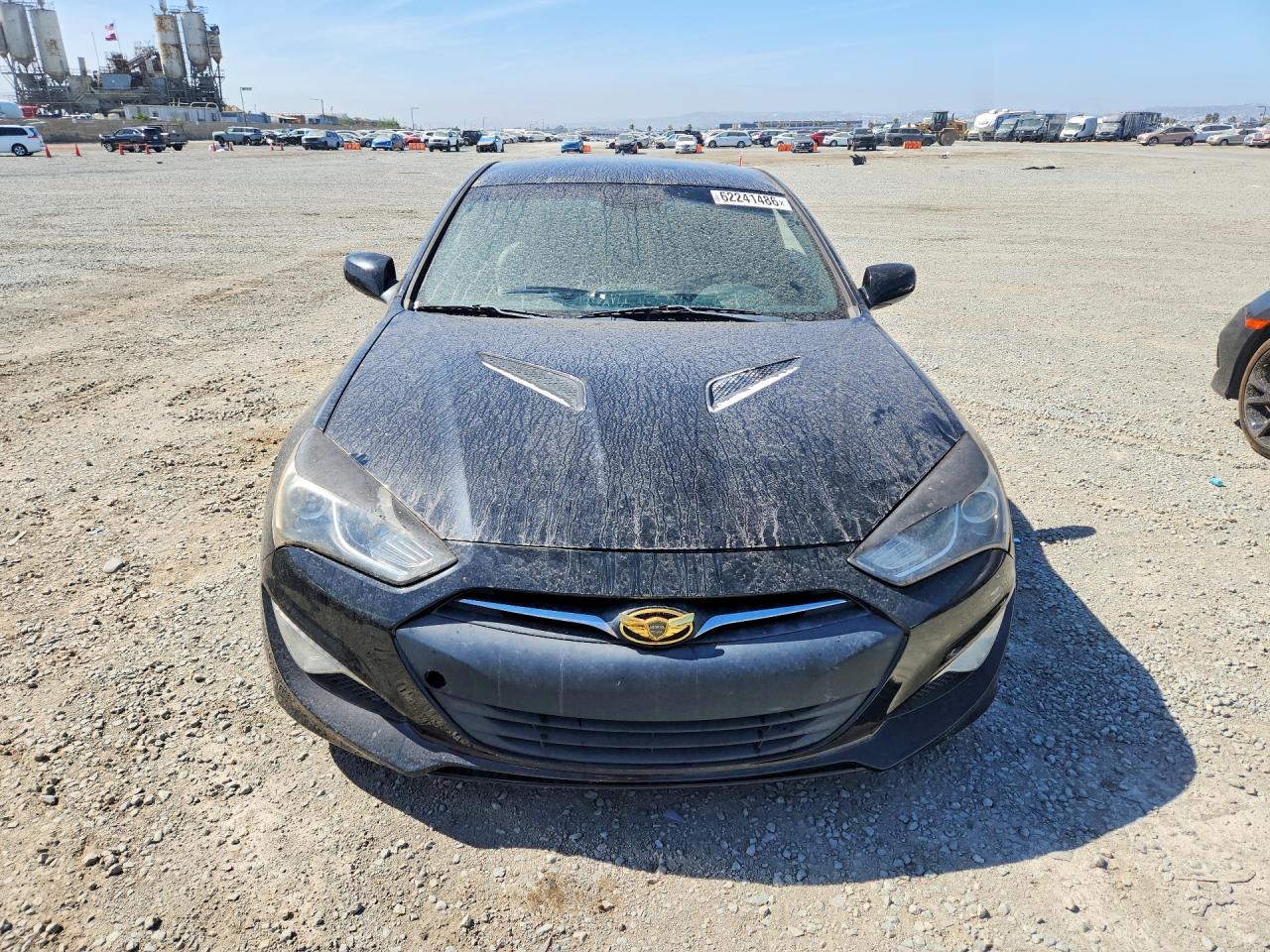 2014 Hyundai Genesis Coupe 2.0t Black vin: KMHHT6KD4EU113717