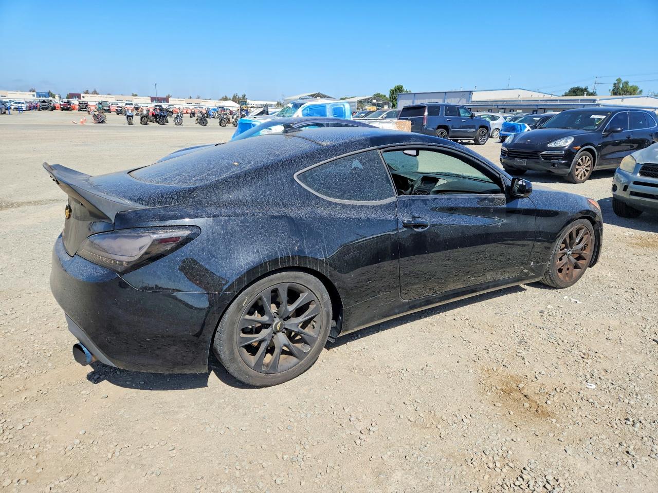 2014 Hyundai Genesis Coupe 2.0t Black vin: KMHHT6KD4EU113717