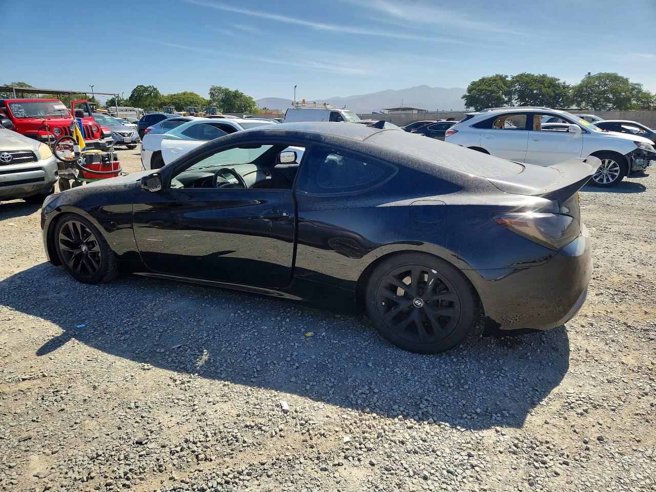 2014 Hyundai Genesis Coupe 2.0t Black vin: KMHHT6KD4EU113717