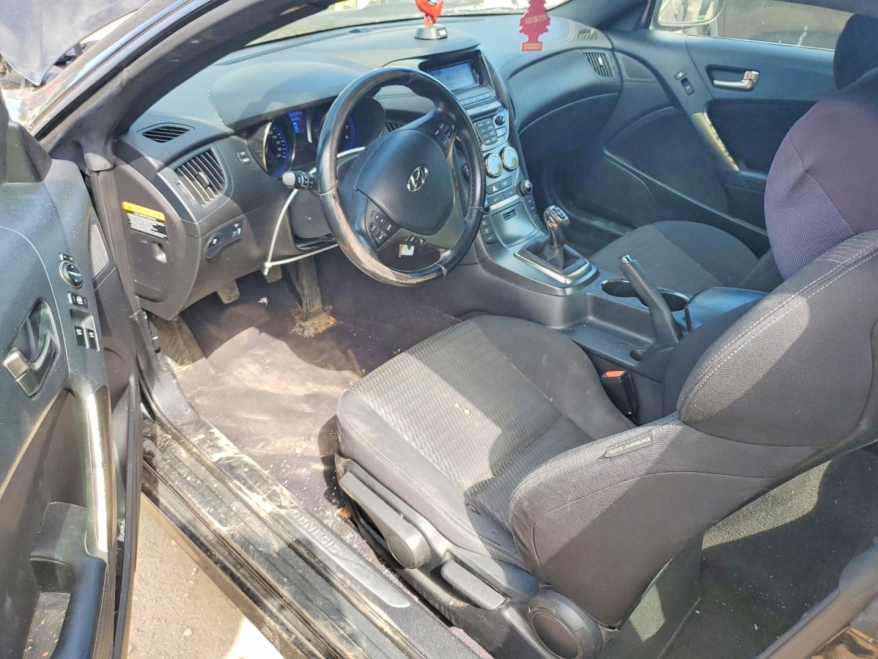 2014 Hyundai Genesis Coupe 2.0t Black vin: KMHHT6KD4EU115242