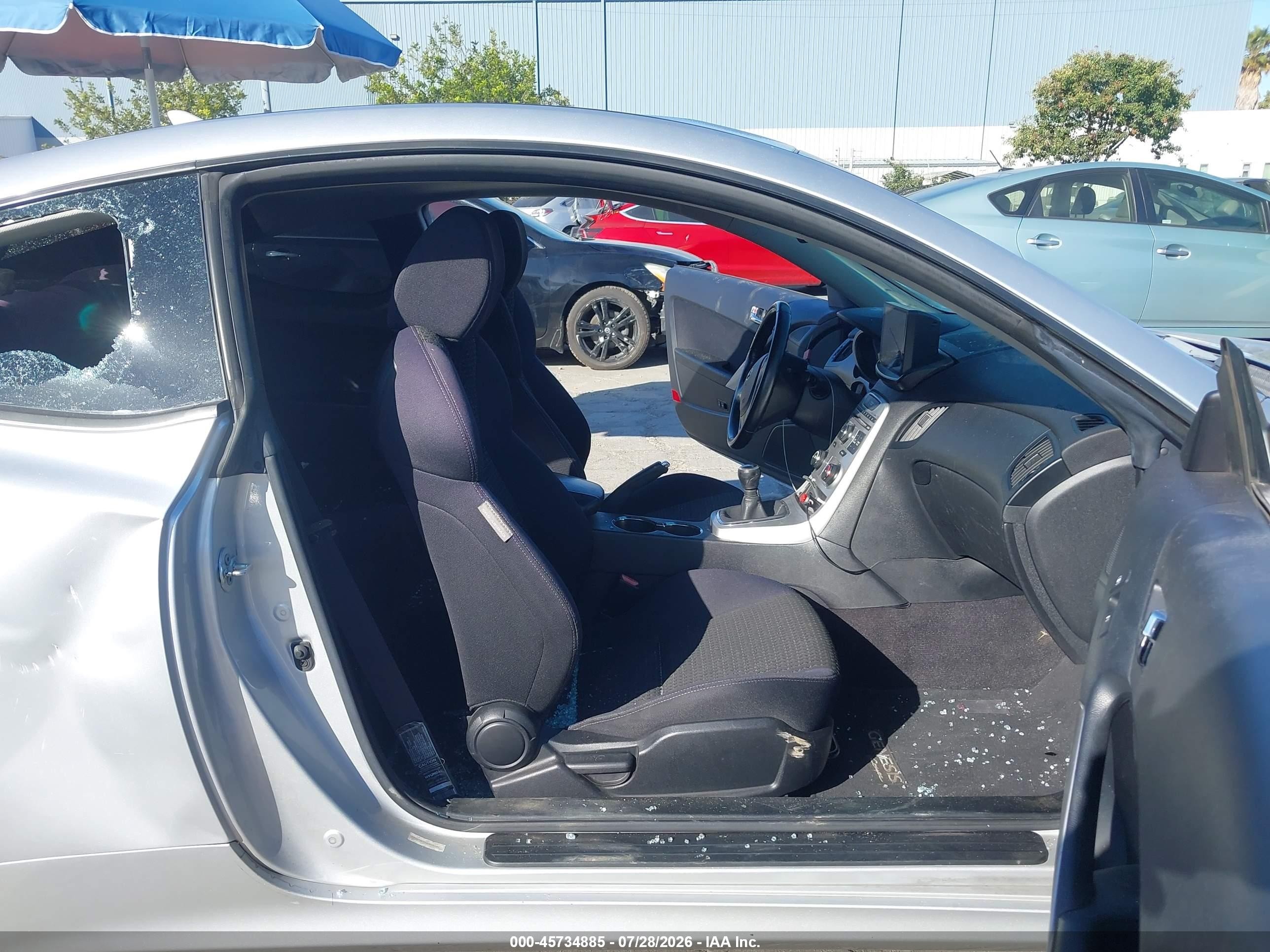 2010 Hyundai Genesis 2.0t Premium Серый vin: KMHHT6KD5AU016682