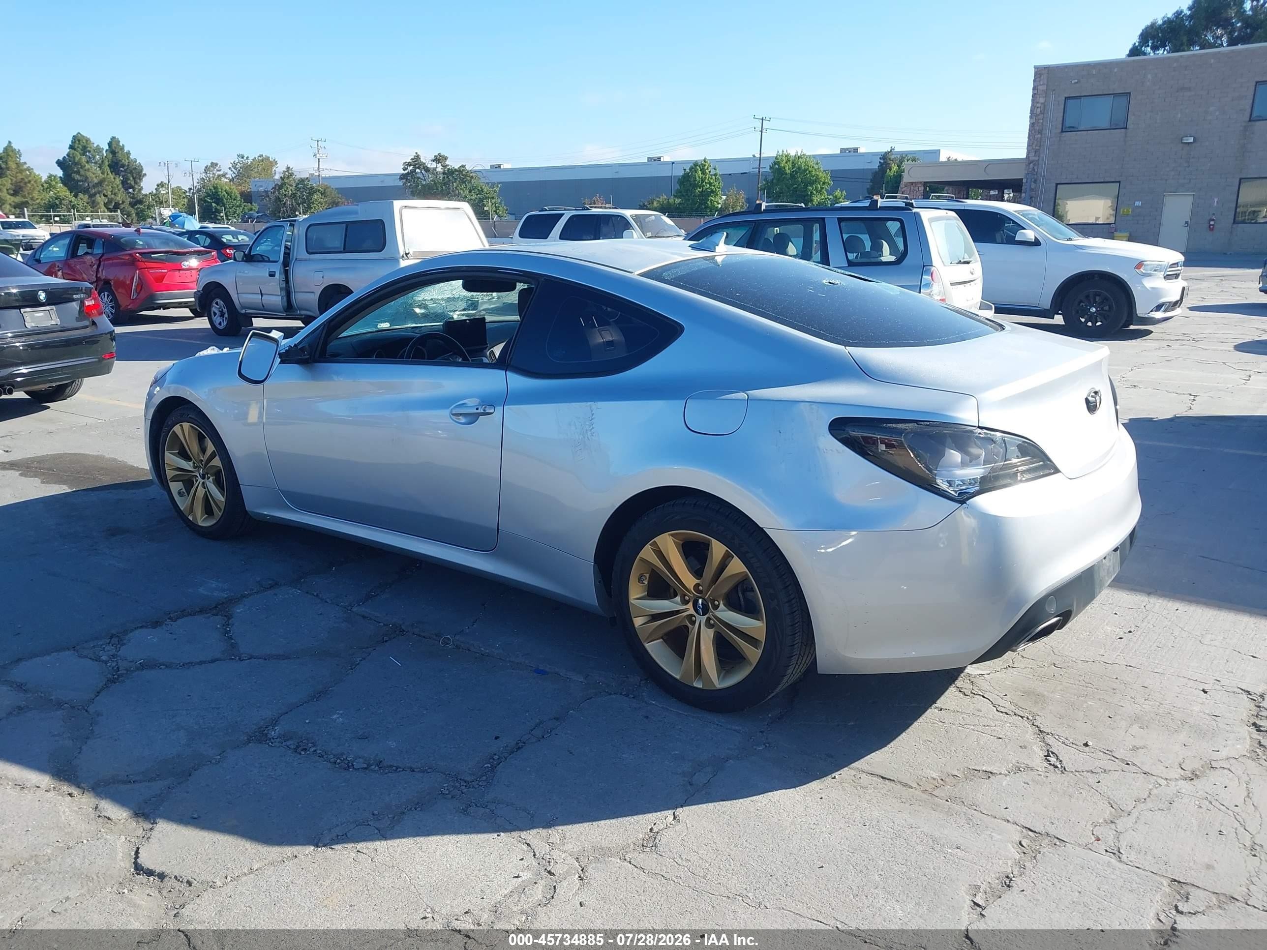 2010 Hyundai Genesis 2.0t Premium Серый vin: KMHHT6KD5AU016682