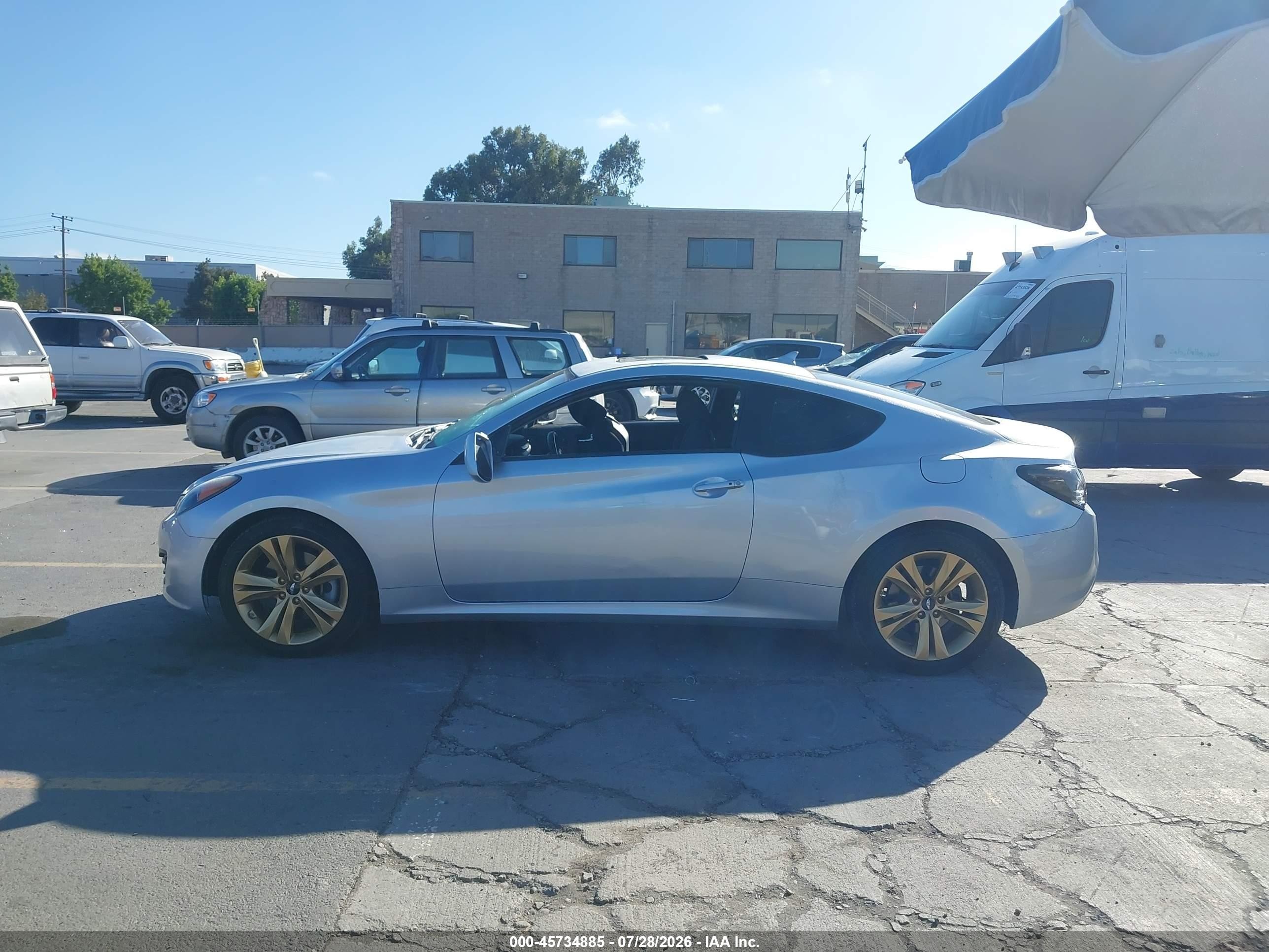 2010 Hyundai Genesis 2.0t Premium Серый vin: KMHHT6KD5AU016682