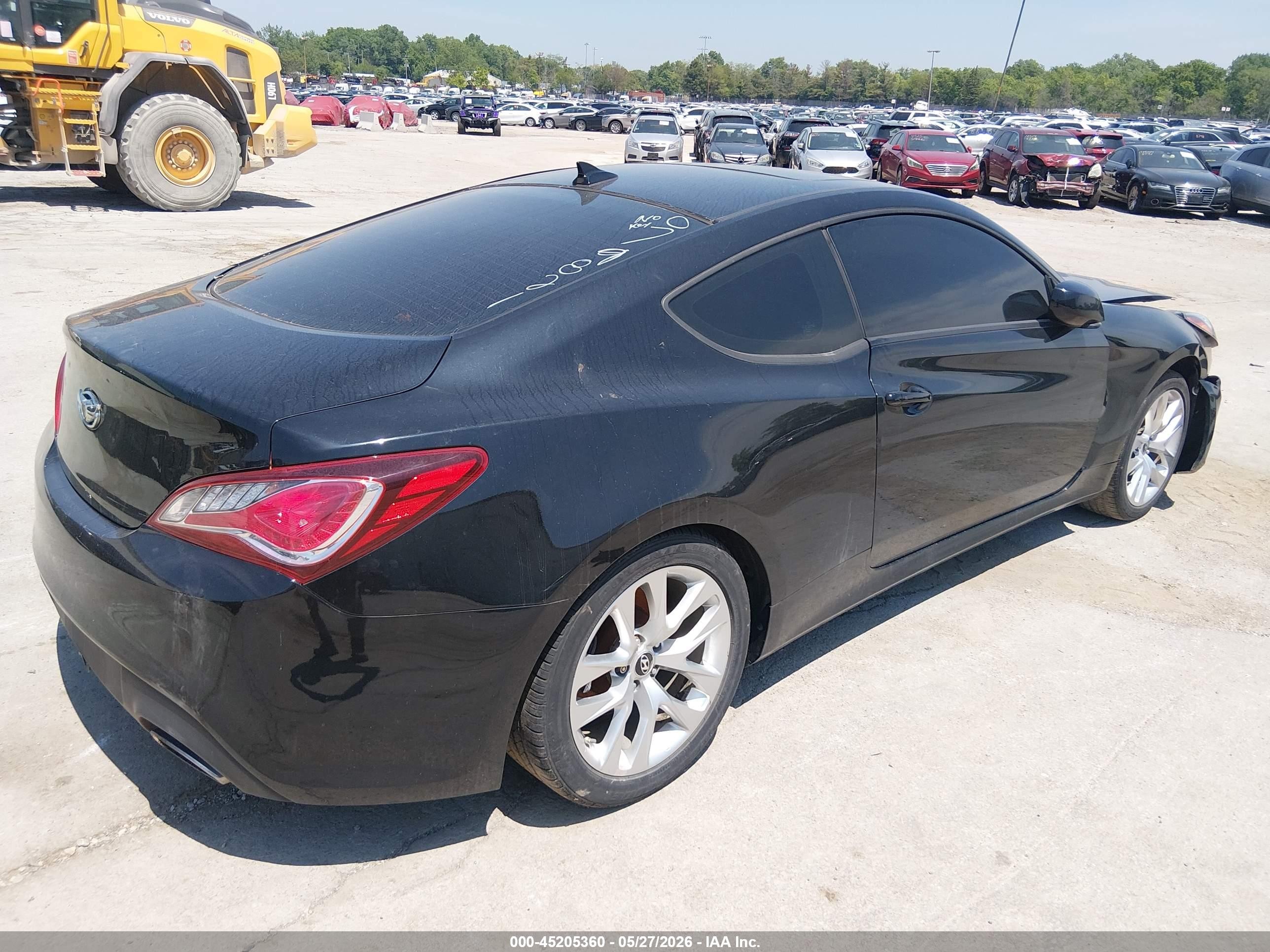 2013 Hyundai Genesis   Black vin: KMHHT6KD5DU079821