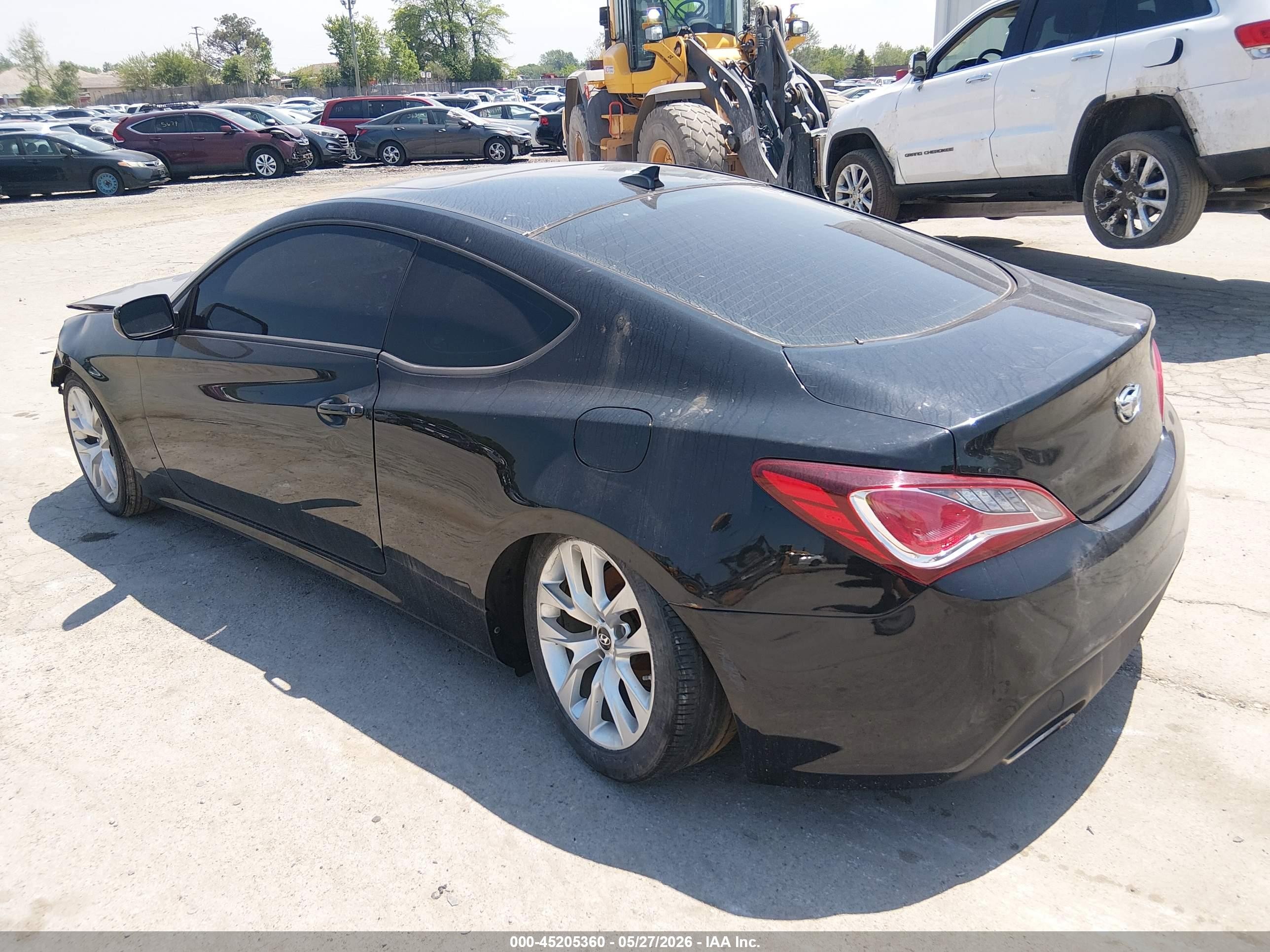 2013 Hyundai Genesis   Black vin: KMHHT6KD5DU079821