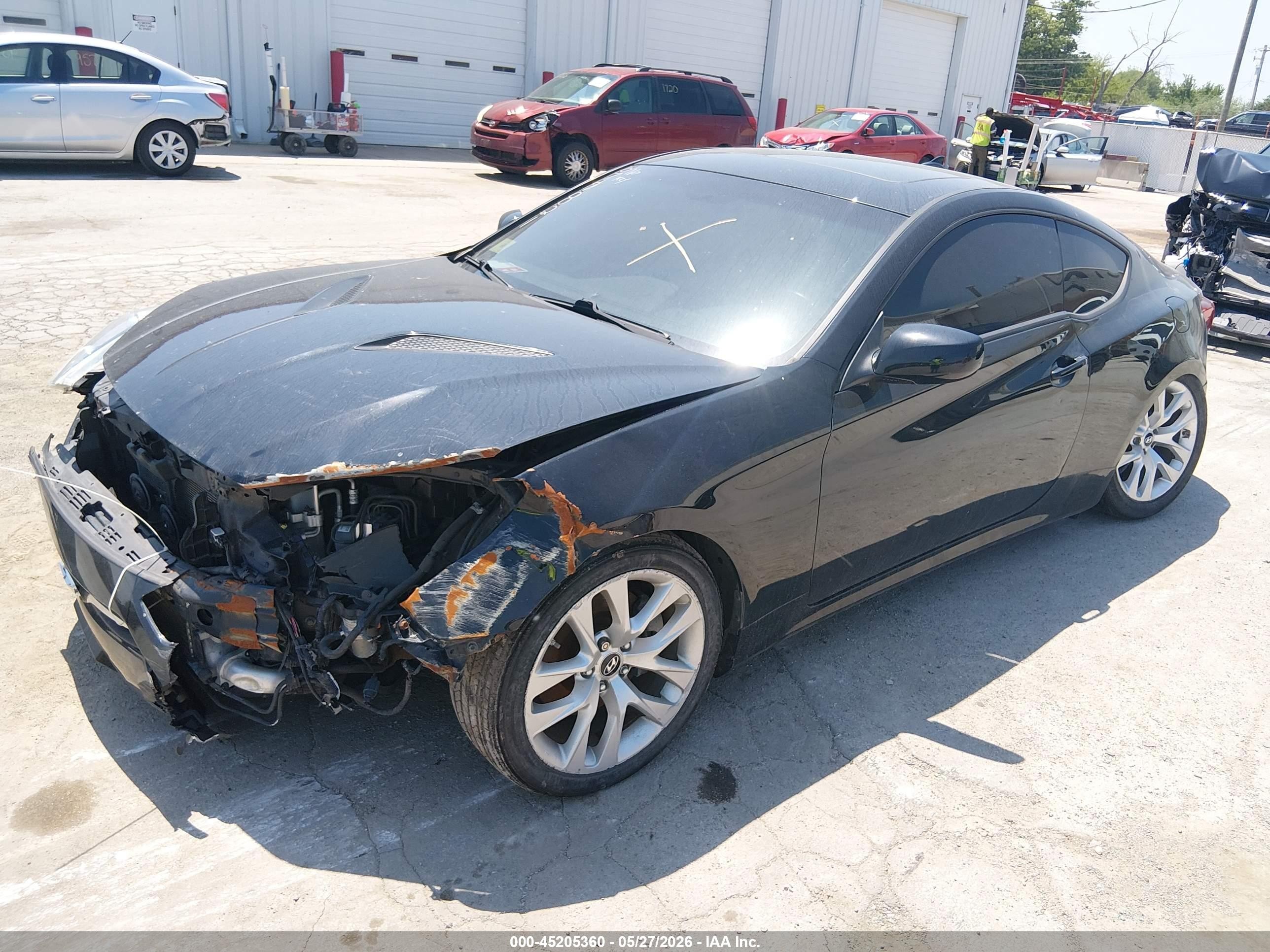 2013 Hyundai Genesis   Black vin: KMHHT6KD5DU079821