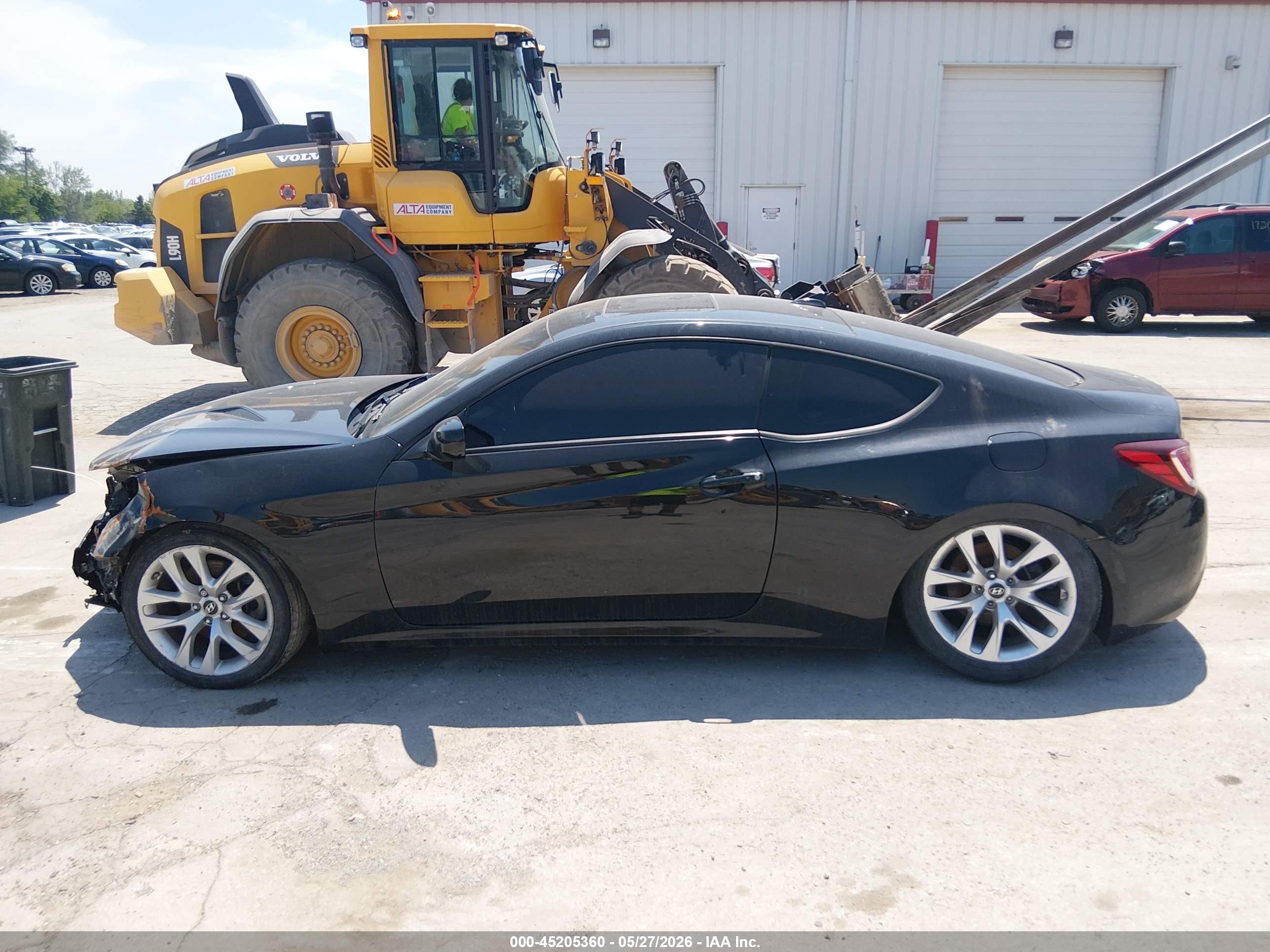 2013 Hyundai Genesis   Black vin: KMHHT6KD5DU079821