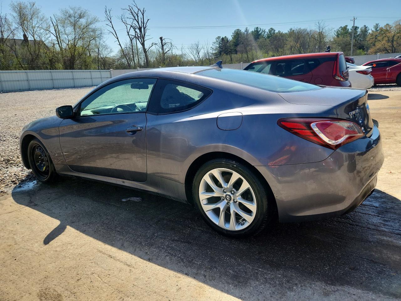 2013 Hyundai Genesis Coupe 2.0t Gray vin: KMHHT6KD5DU110954