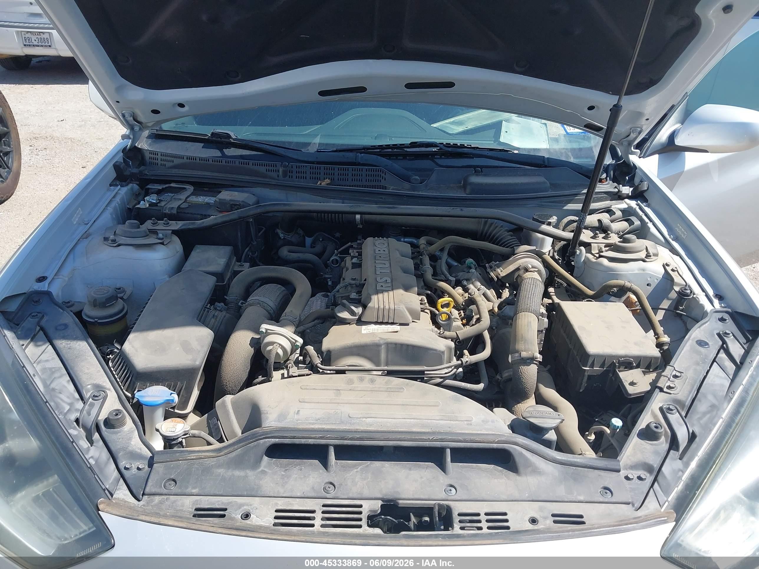 2014 Hyundai Genesis 2.0t Silver vin: KMHHT6KD5EU115539